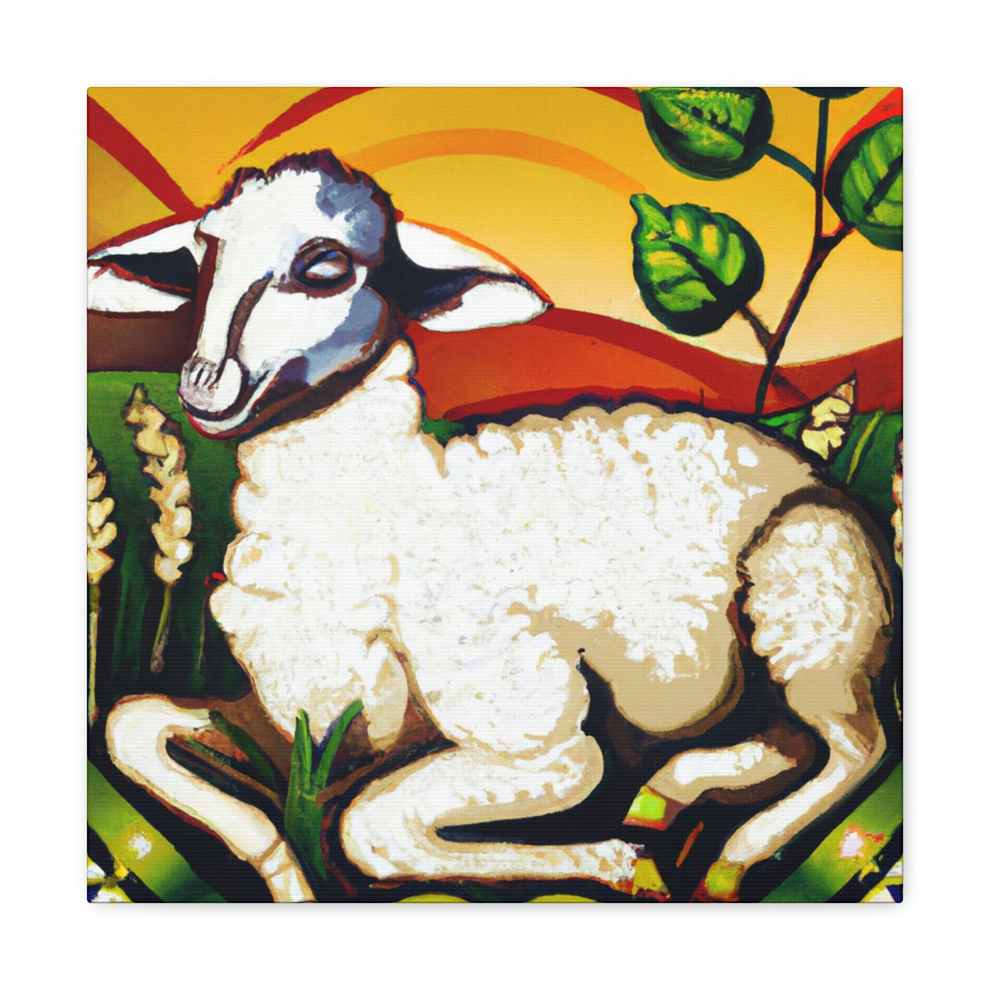 Lamb of Enchantment - Canvas