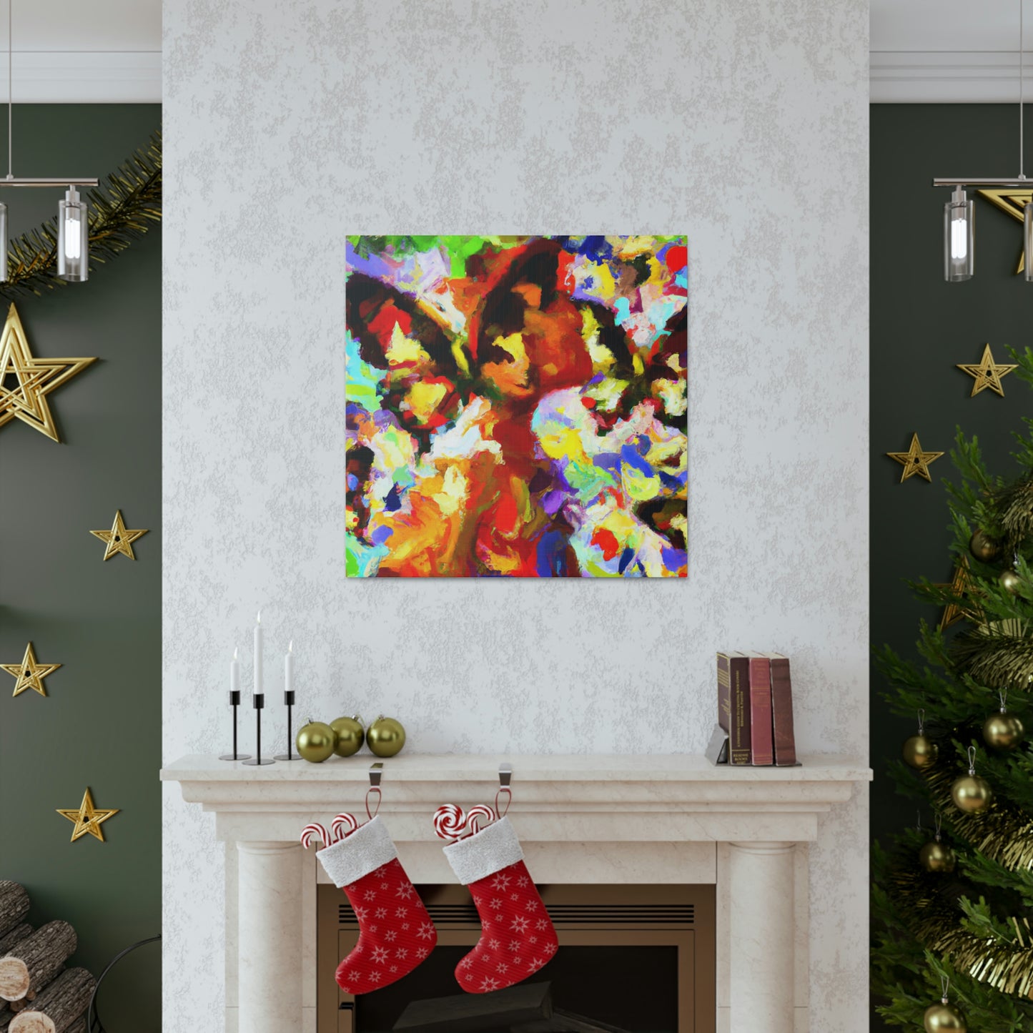 Love Butterfly Dance - Canvas