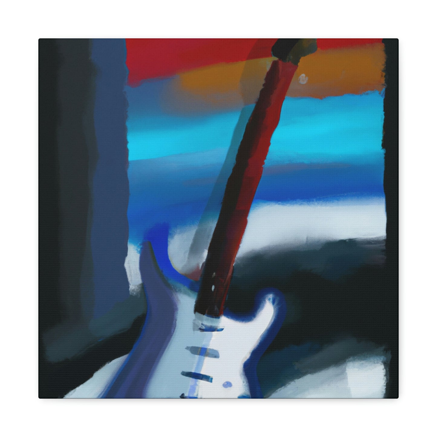 Fender's Expressionist Dream - Canvas