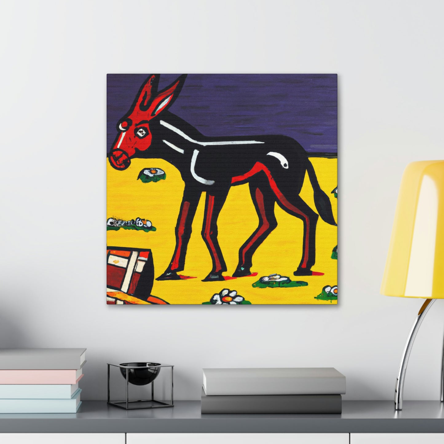 The Donkey's Style Dance - Canvas