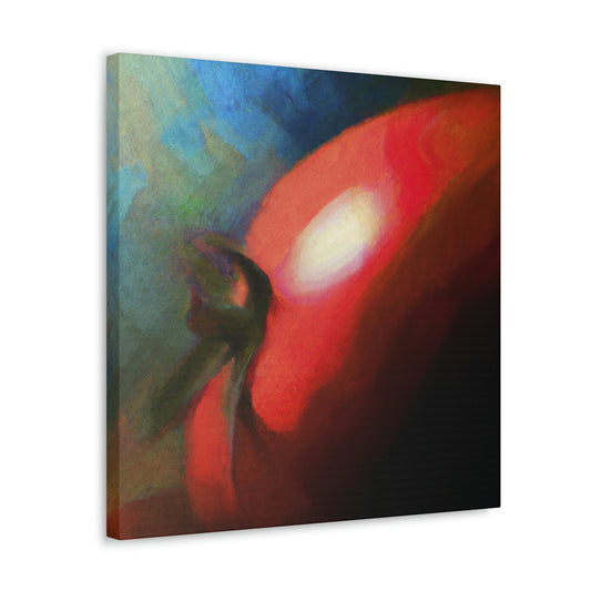 "Tomato in Art Deco". - Canvas