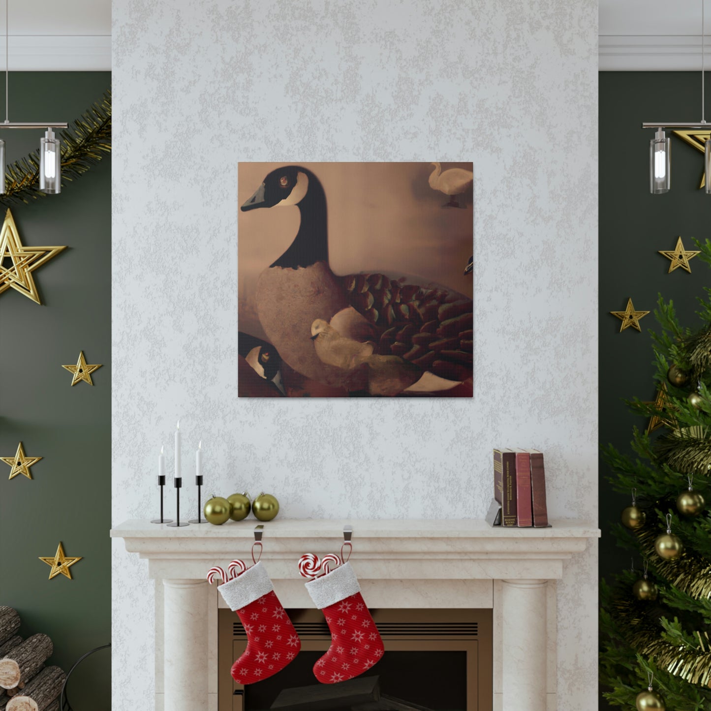 Canadan Goose Deco. - Canvas