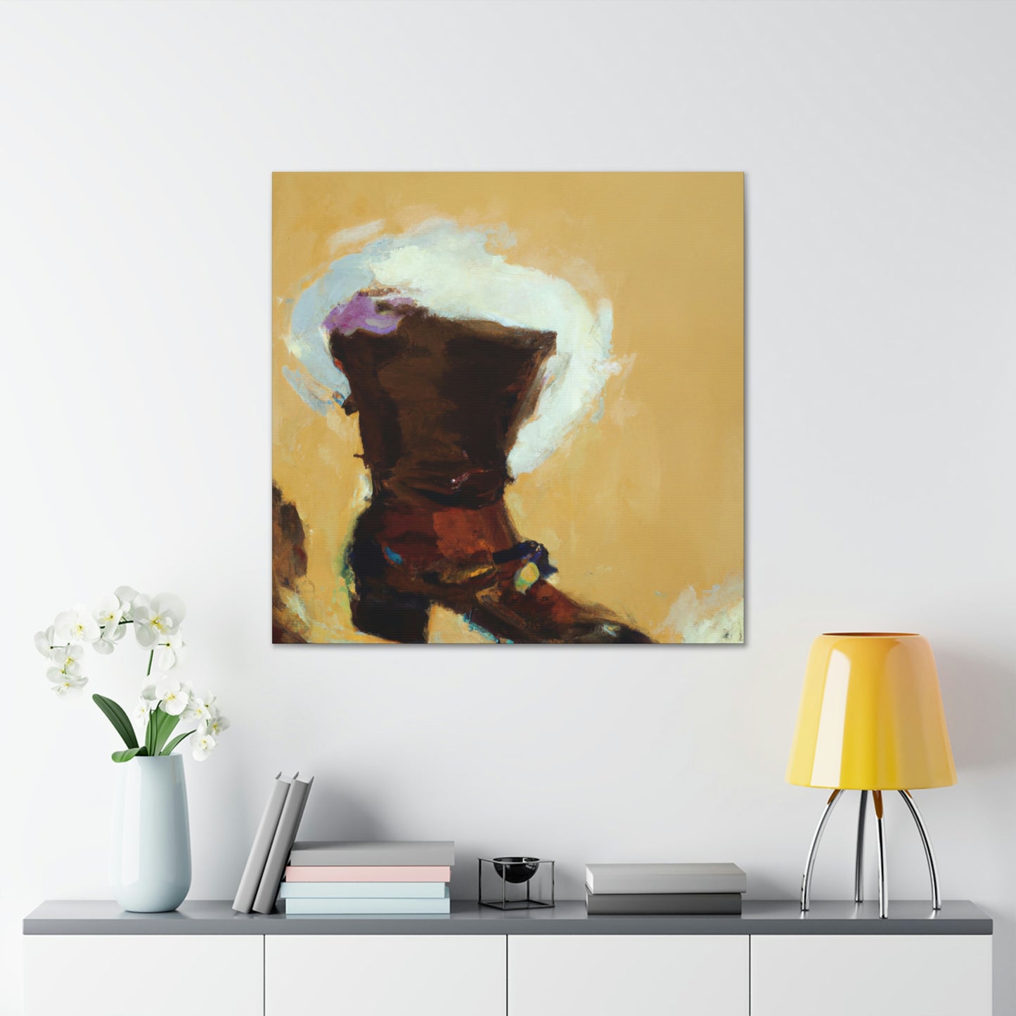 "Boot's Impressionist Dream" - Canvas