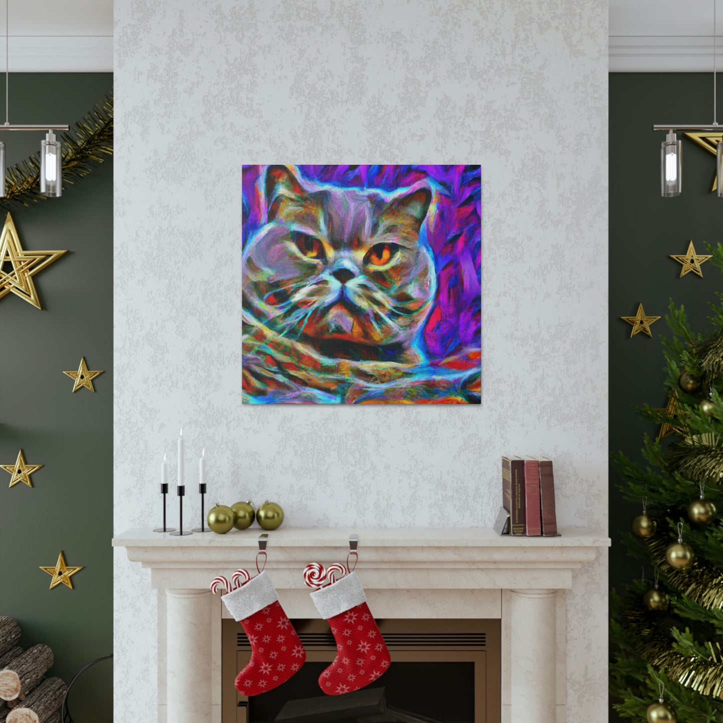 Regal British Shorthair - Canvas