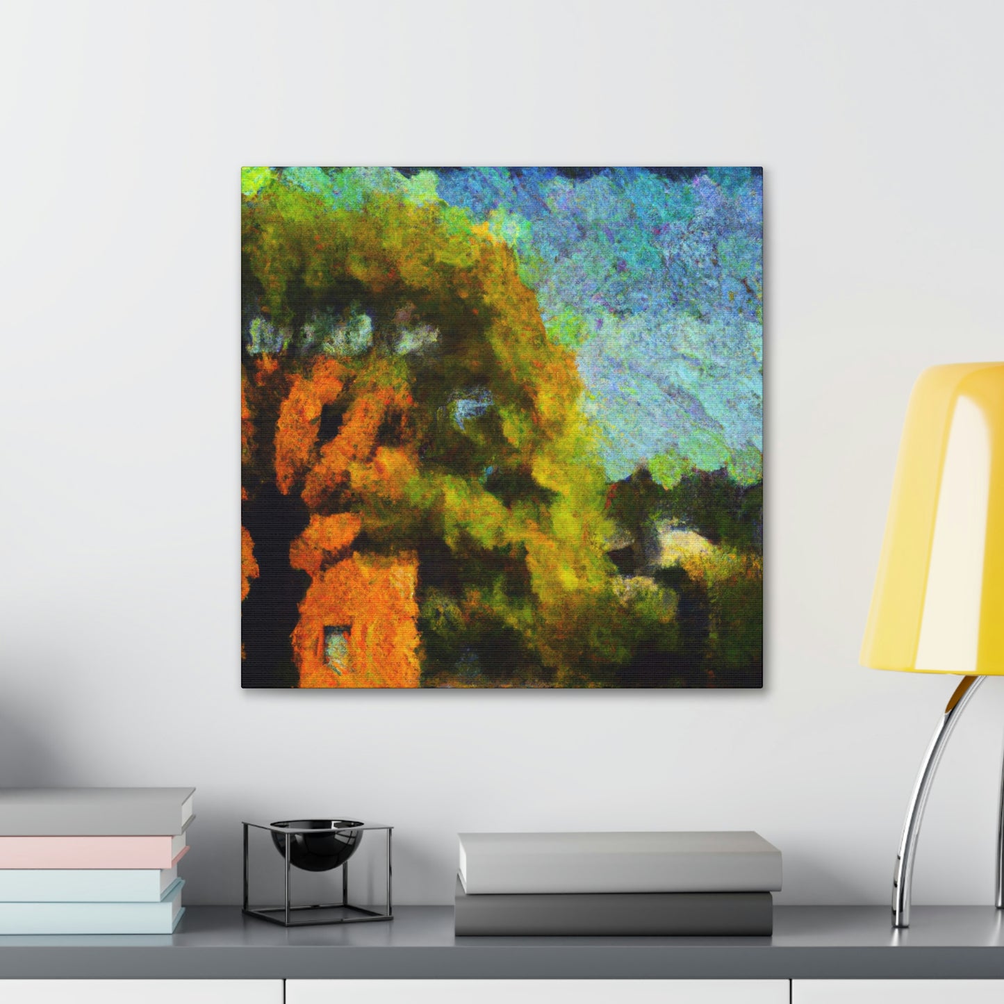 Oak Tree Splendor. - Canvas