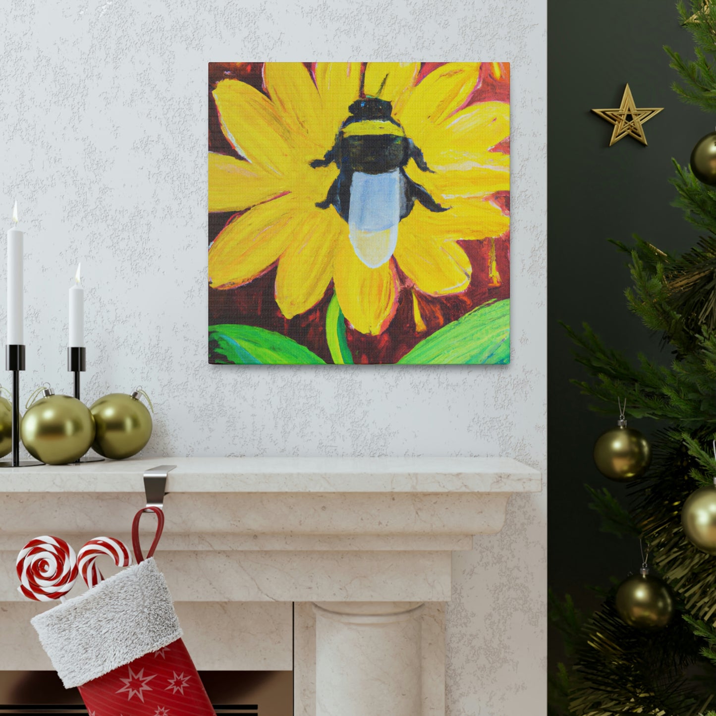 "Bumblebee in Bloom" - Canvas