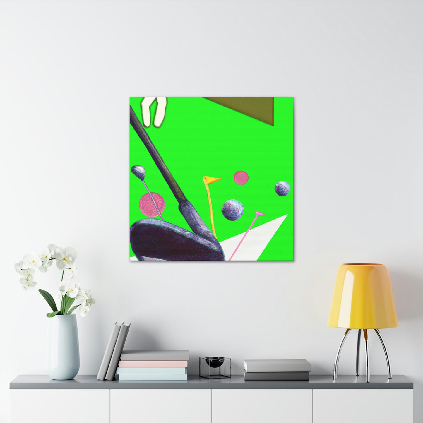 Golfing in Dreams - Canvas