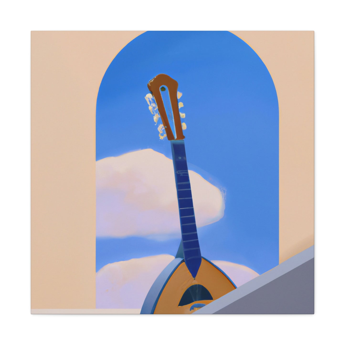 Mandolin of Minimalism - Canvas