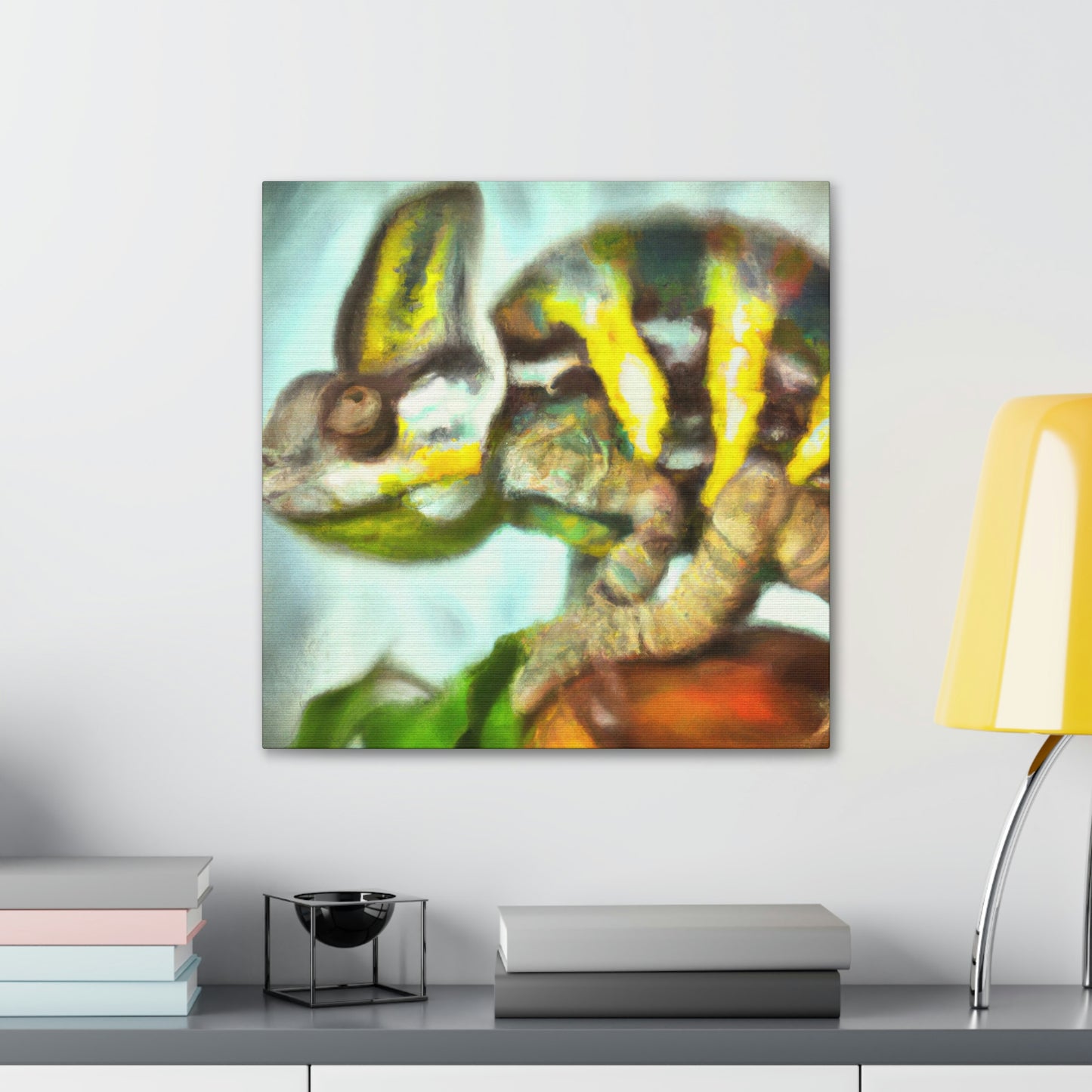 Veiled Chameleon Vision - Canvas