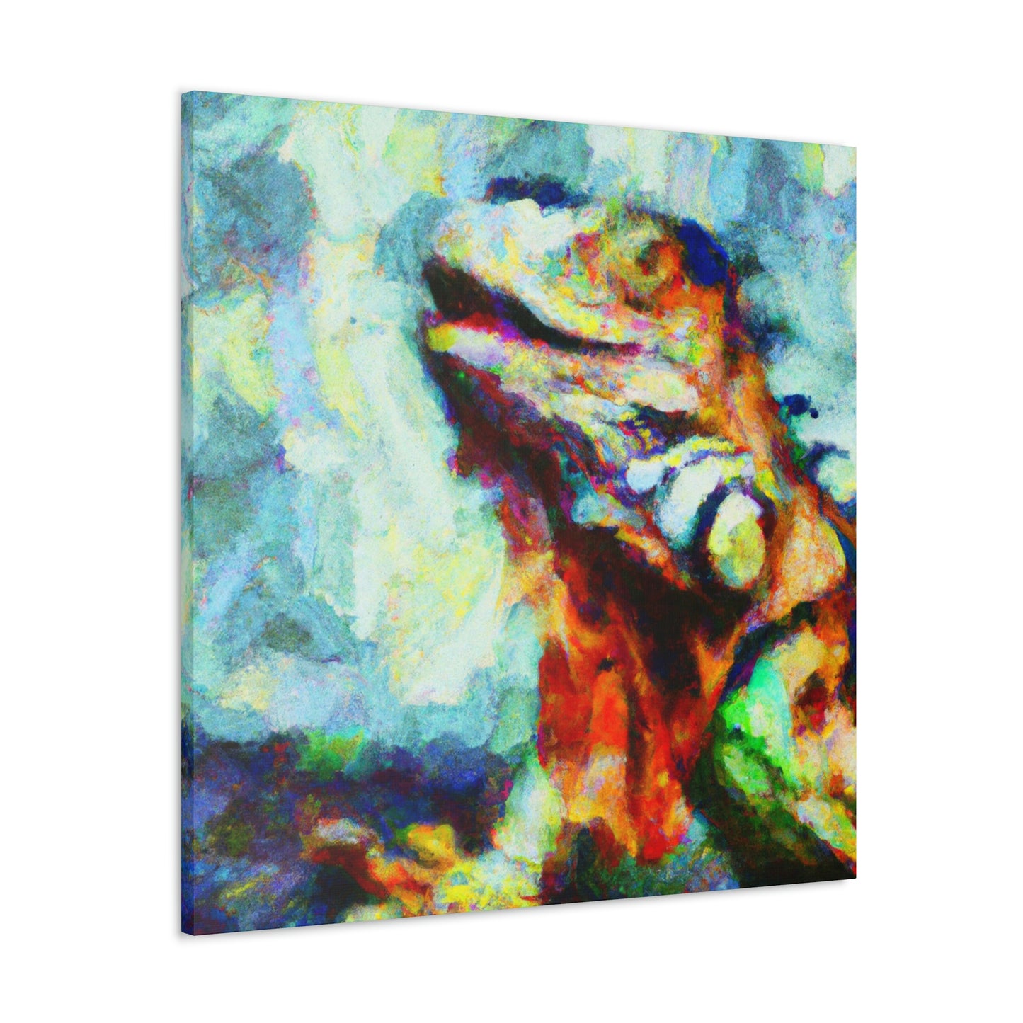 Reptiles in Impressionism - Canvas