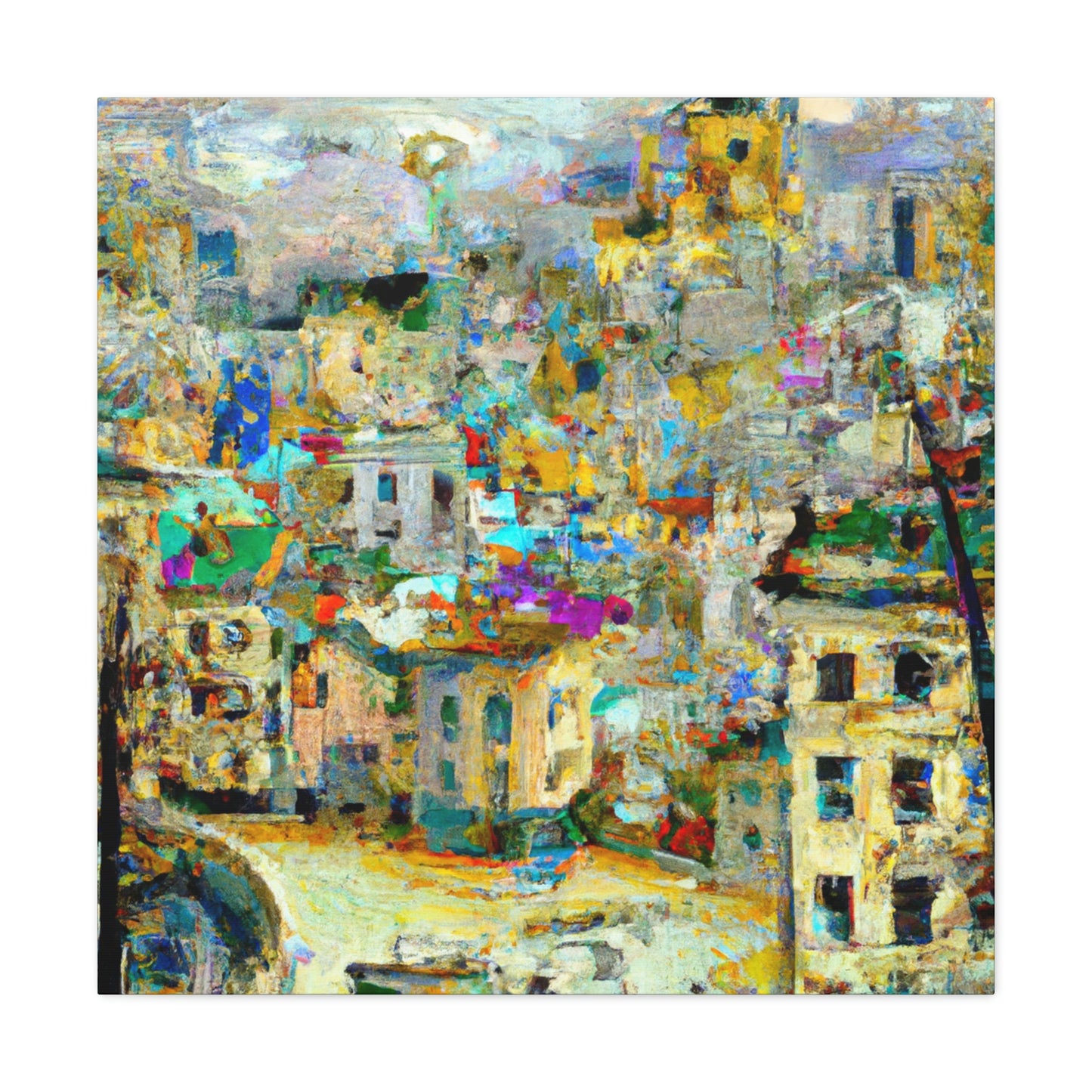 Baroque Expressionist Visions - Canvas