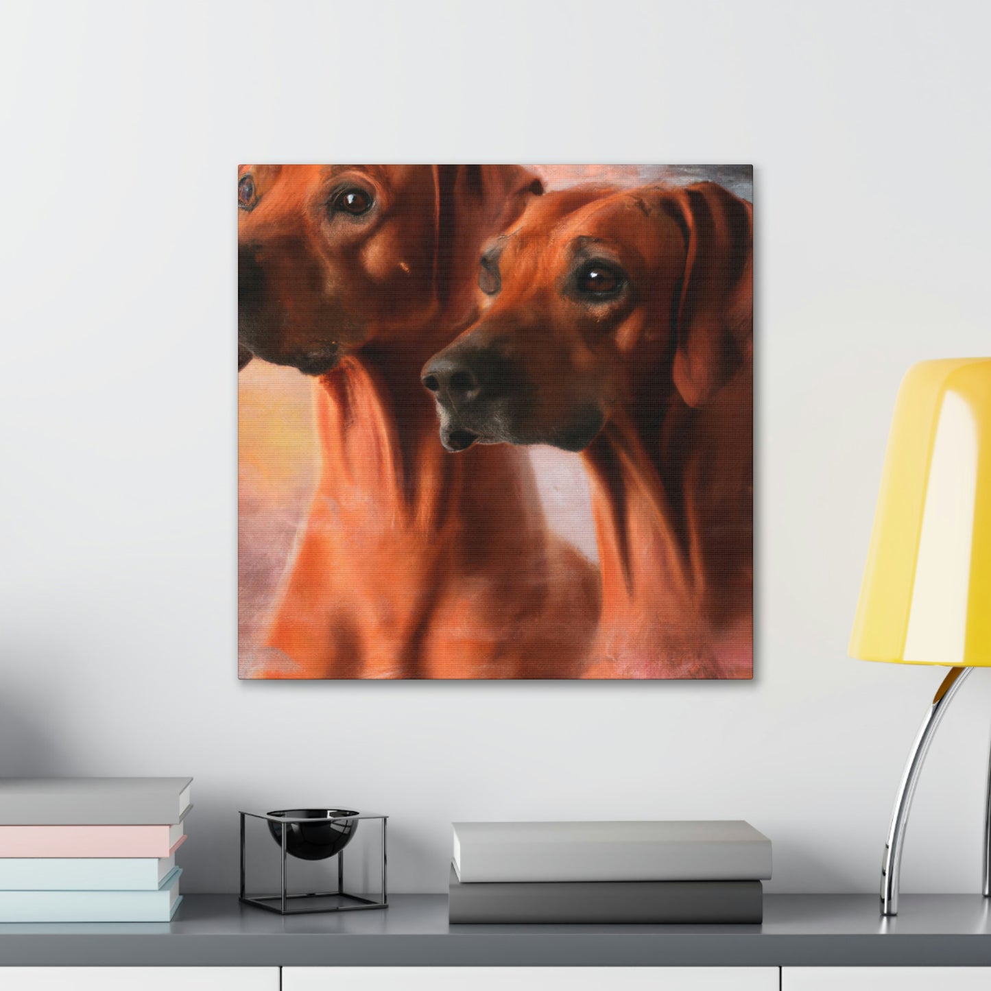 "Ridgeback in Surrealism" - Canvas