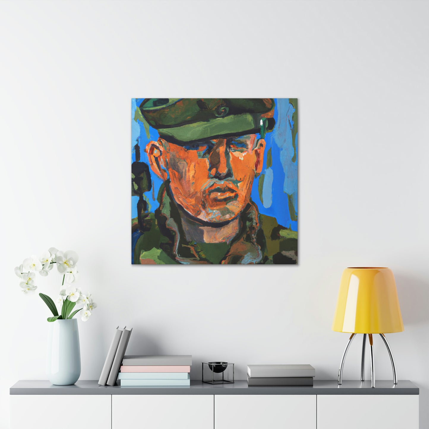 Bomb Disposal Heroism - Canvas