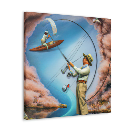 "Fly Fishing Fantasy Dream" - Canvas