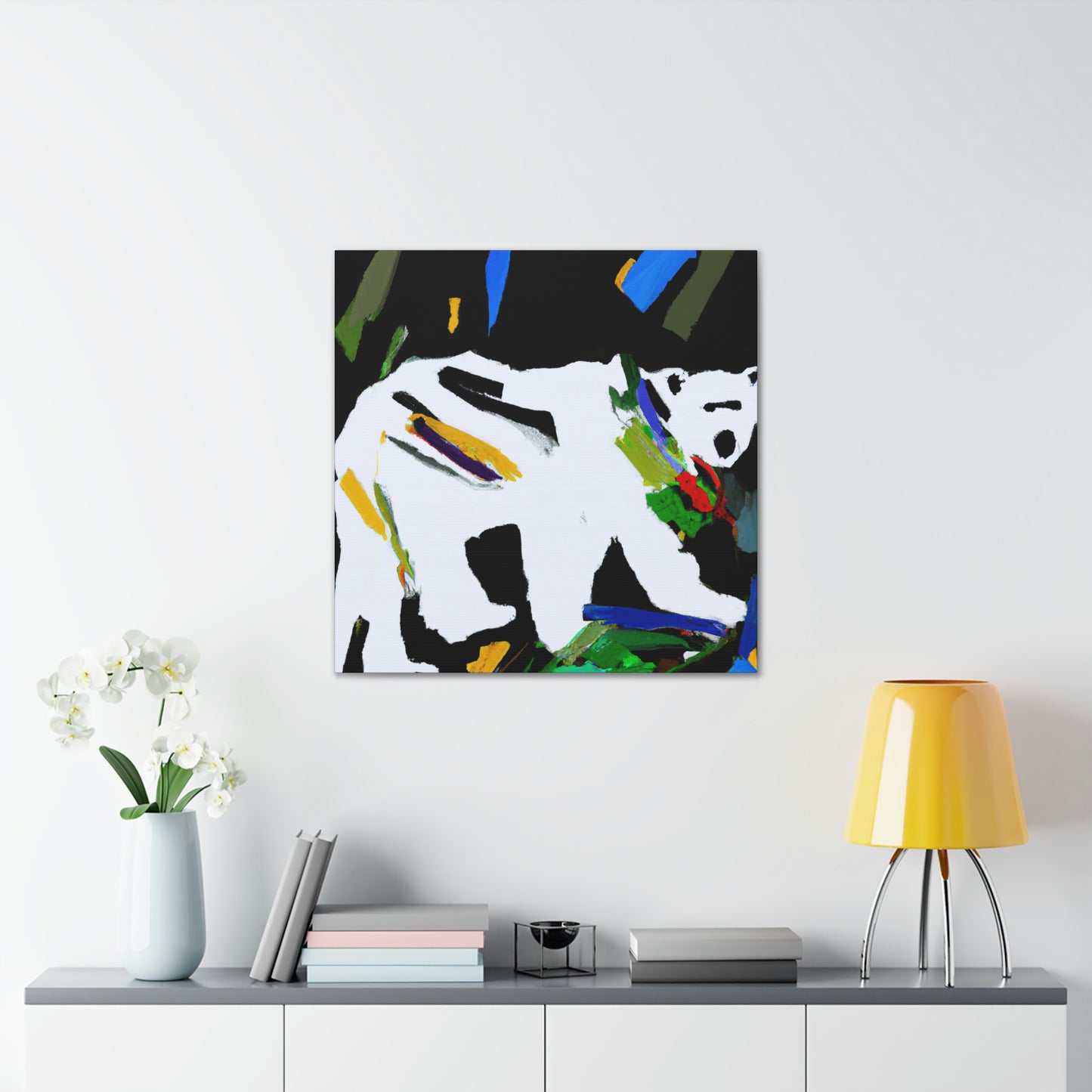 "Polar Bear's Expressionism" - Canvas