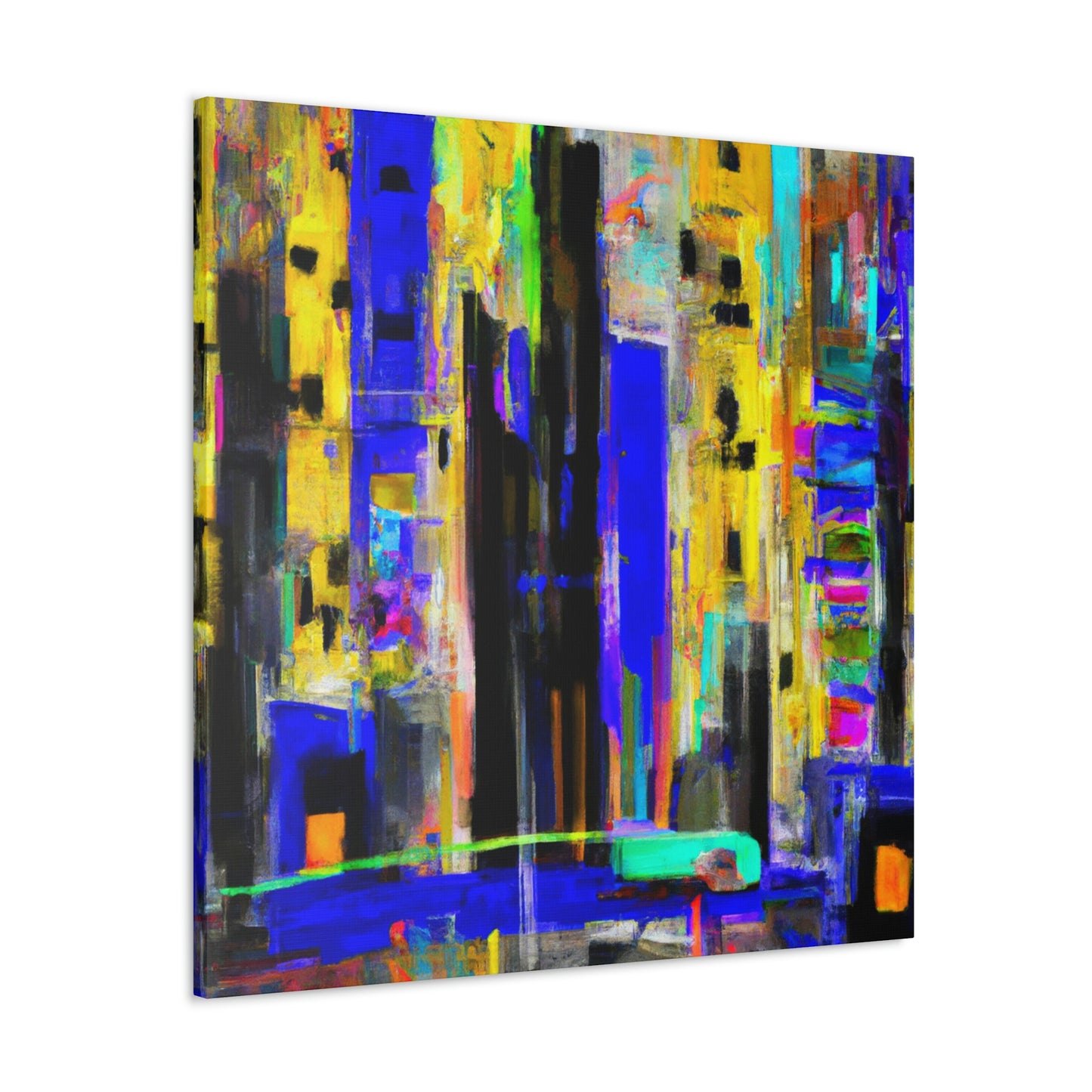 "Art Deco Abstraction" - Canvas