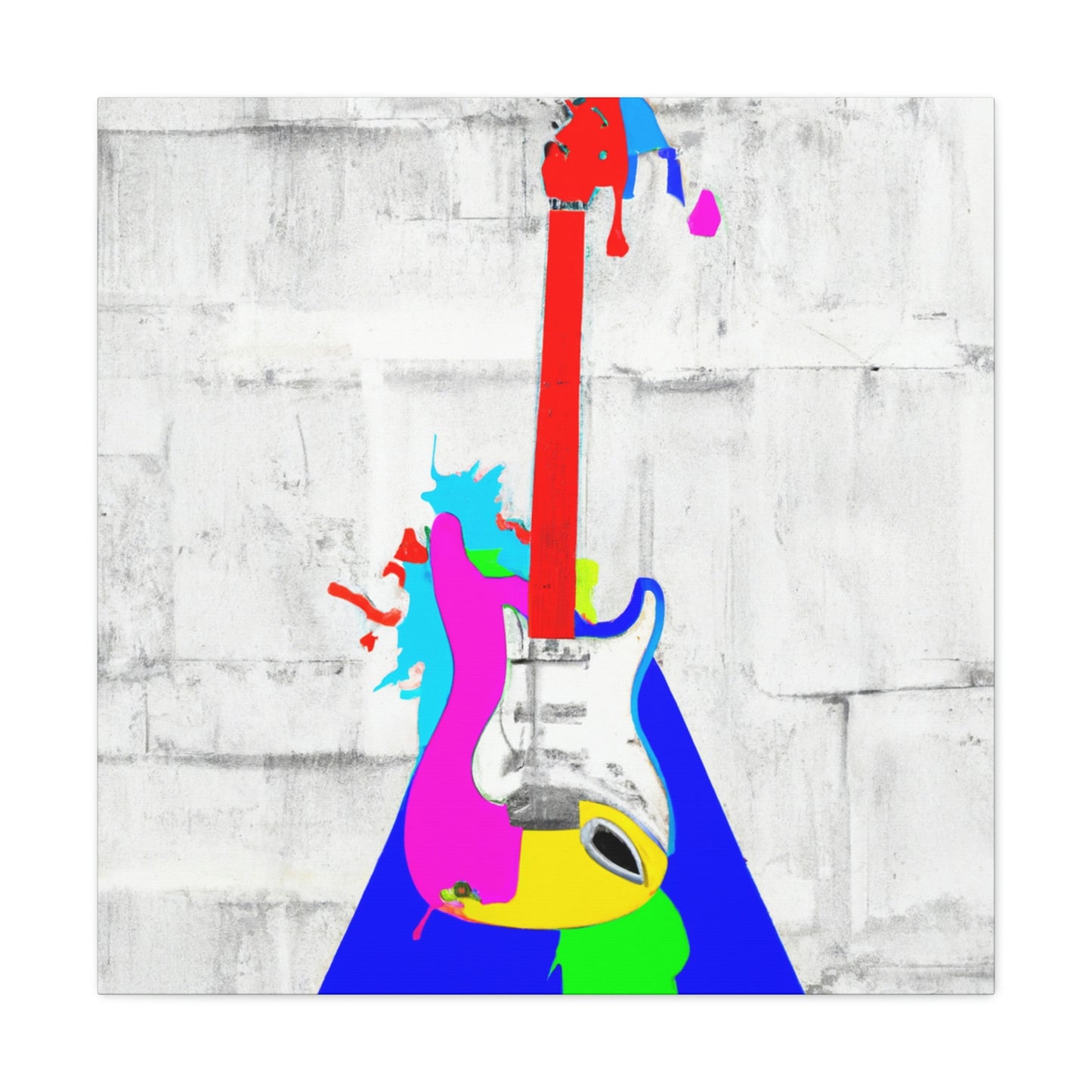 "Fender in Minimalism" - Canvas