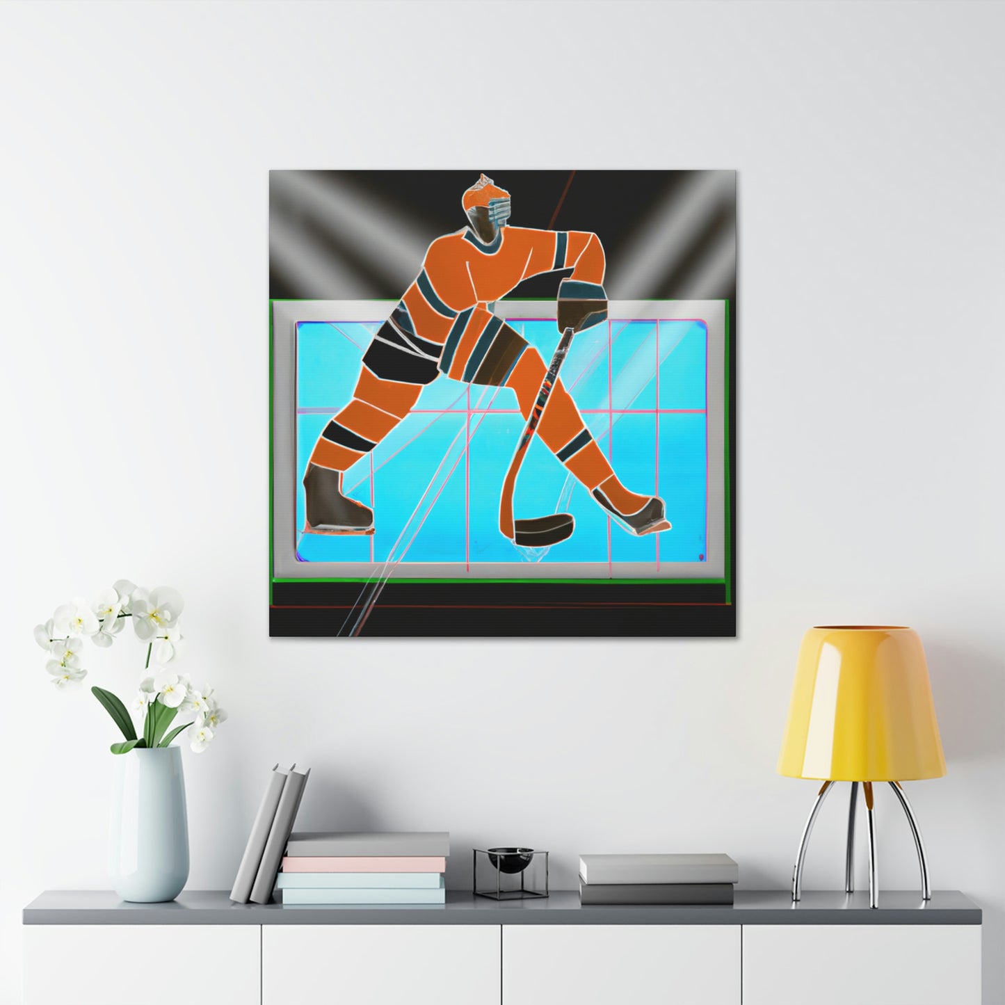 "Minted Ice Splendor" - Canvas