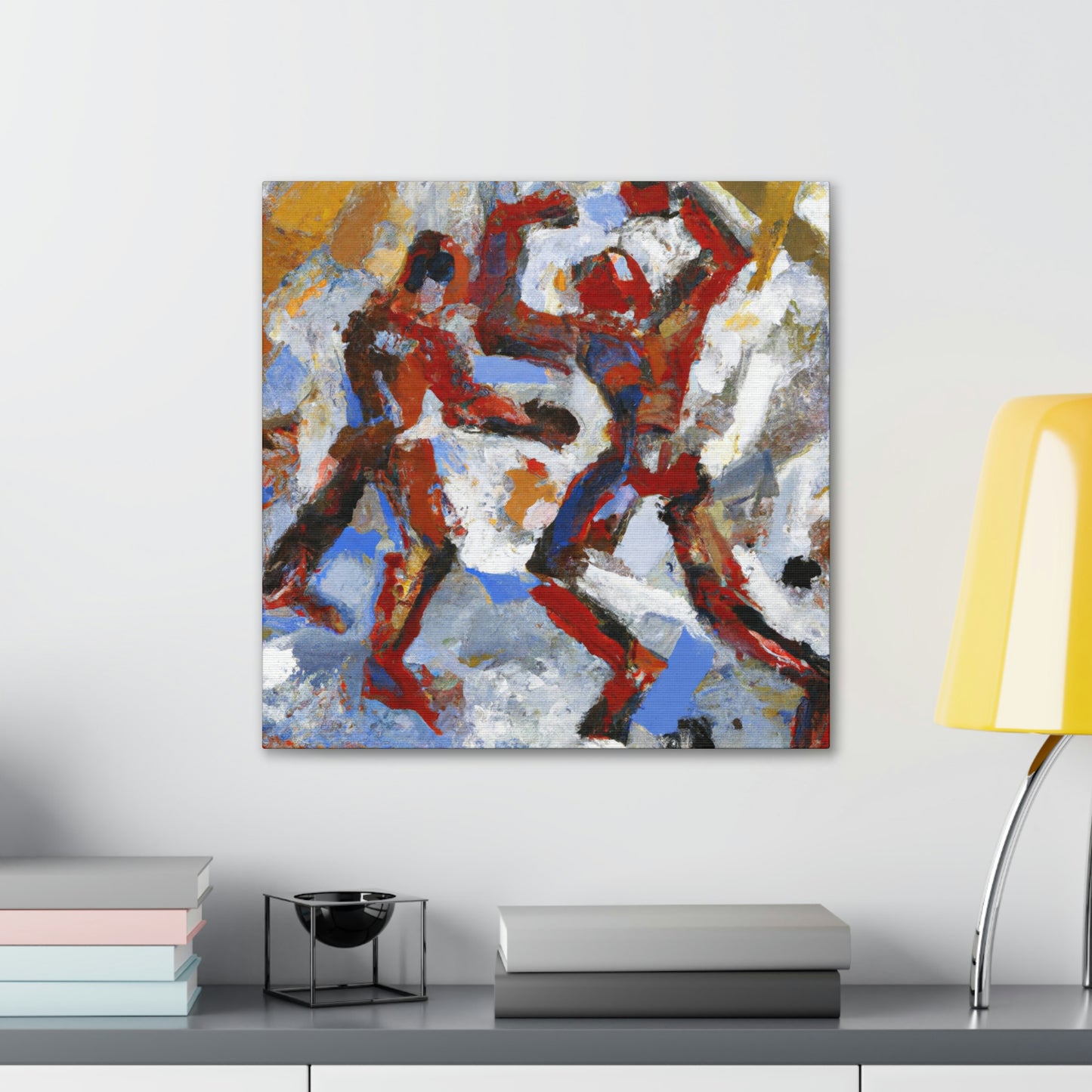 "A Boxing Expressionism" - Canvas