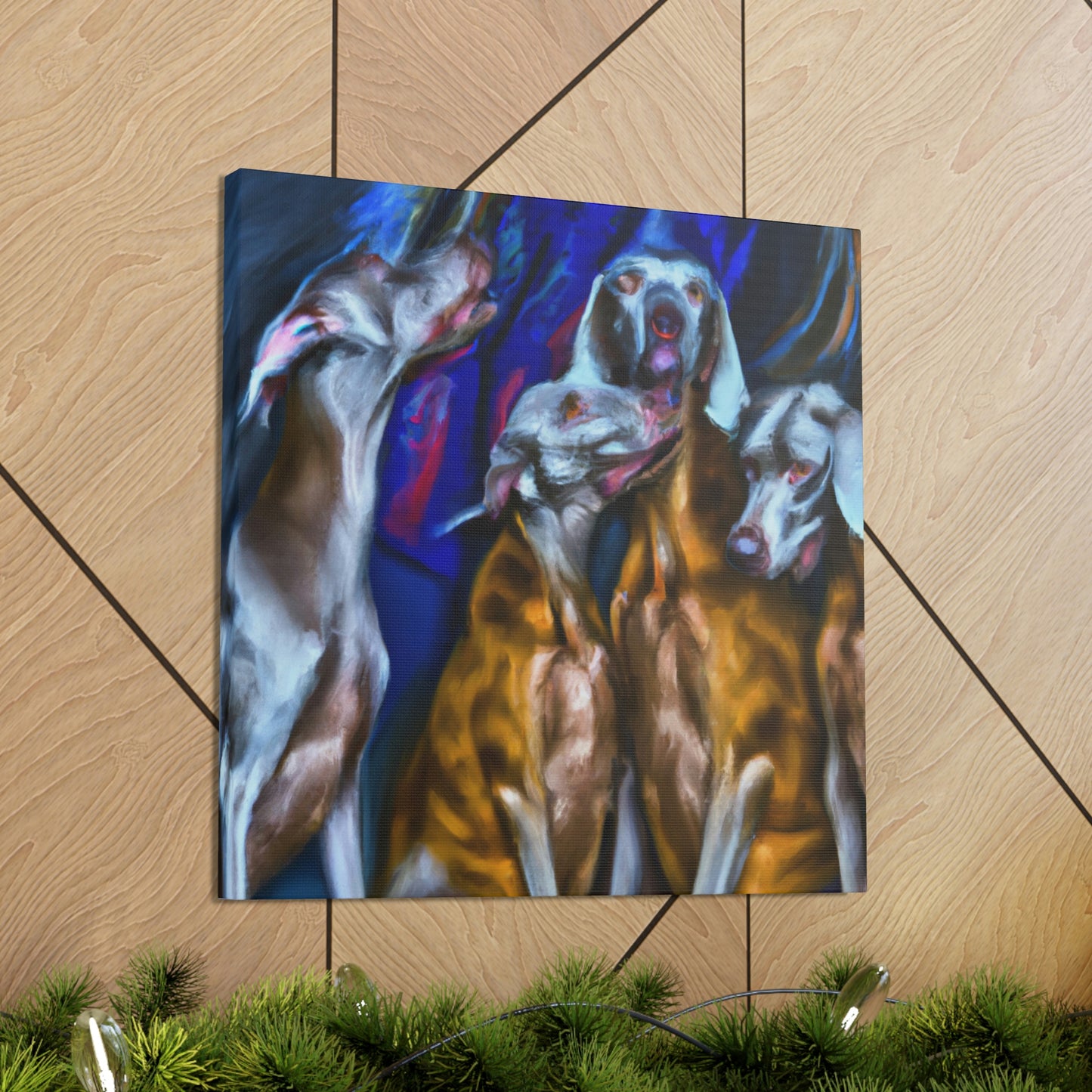 Weimaraner Surreal Wonder - Canvas