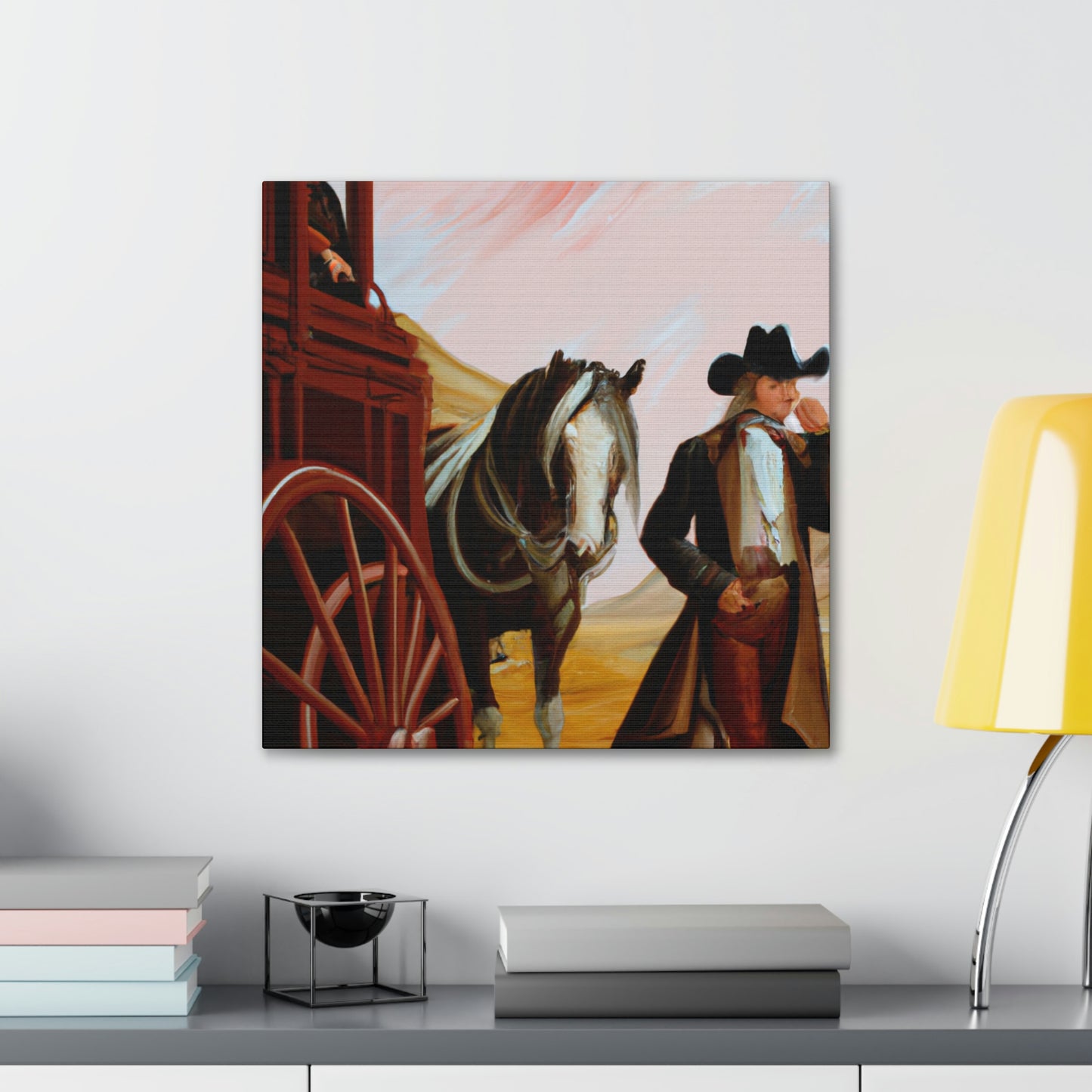 Stagecoach Neoclassicism - Canvas