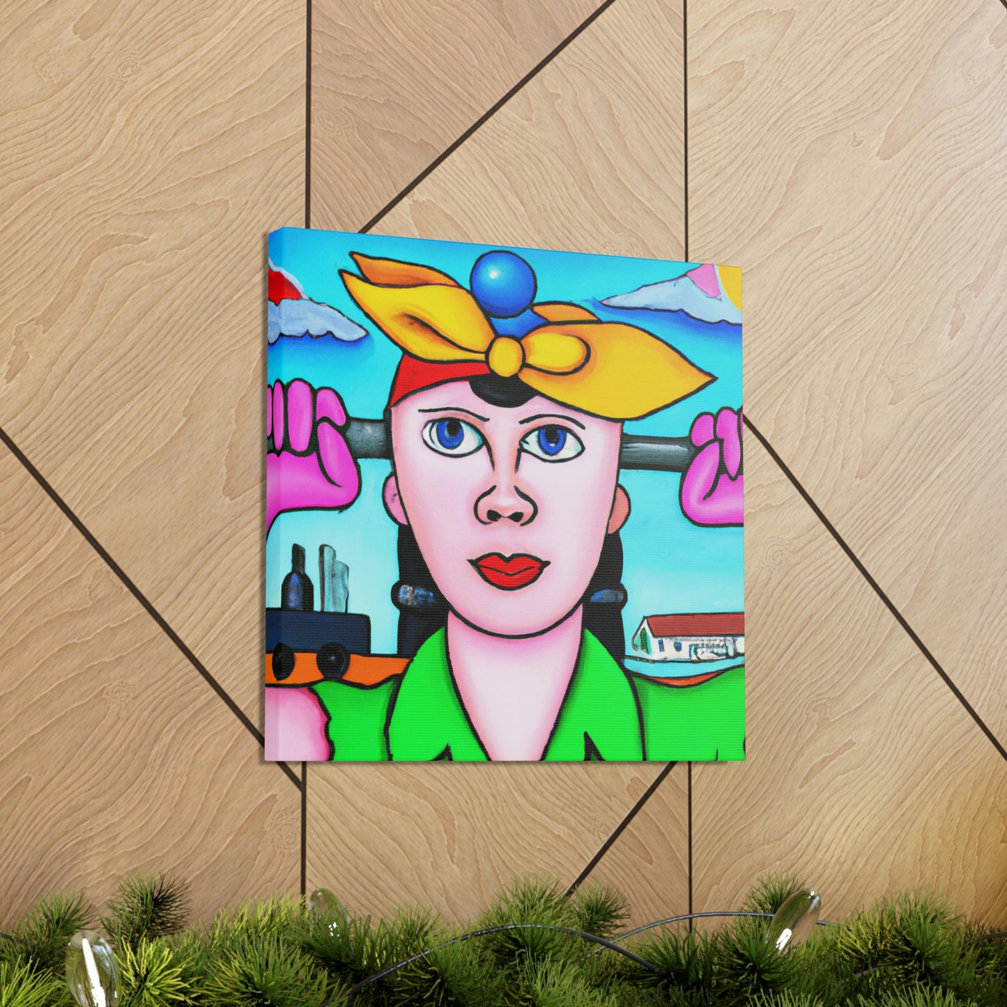 "Rosie's feminist surrealism" - Canvas