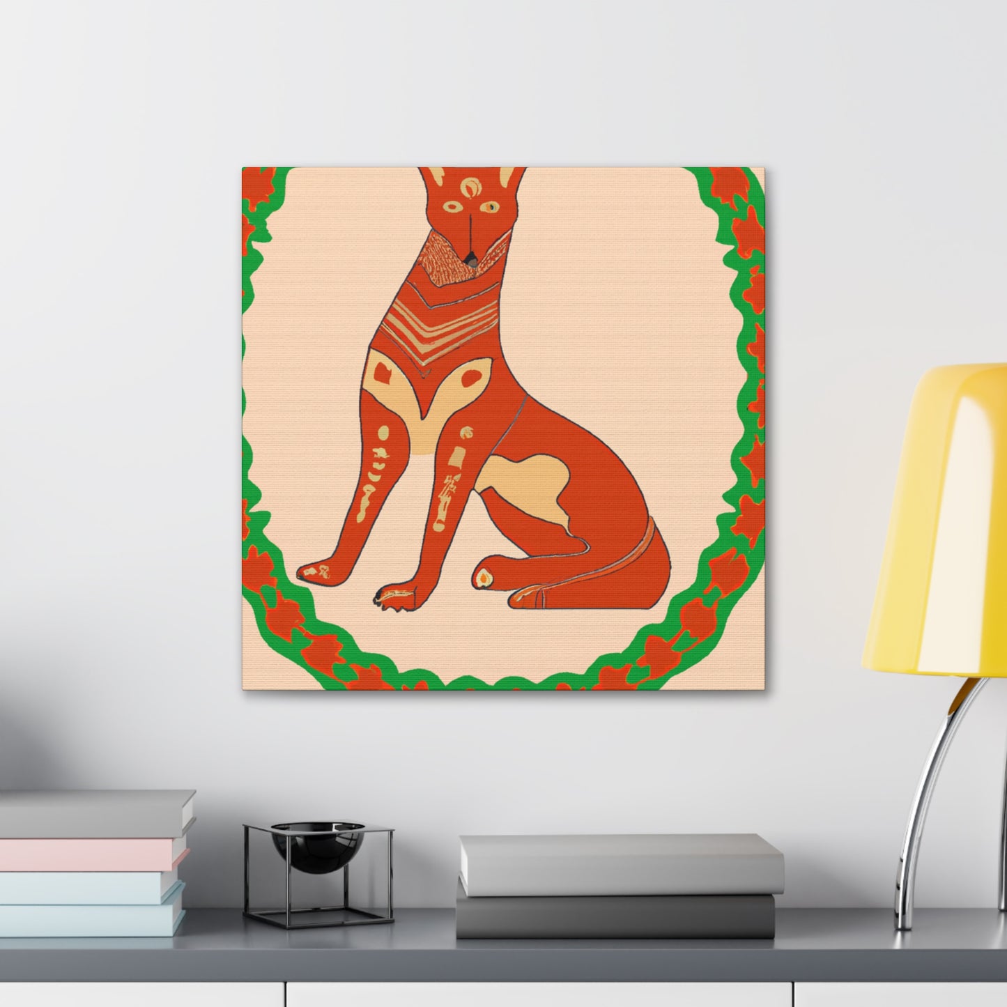 "Dhole Reflected Opulence" - Canvas