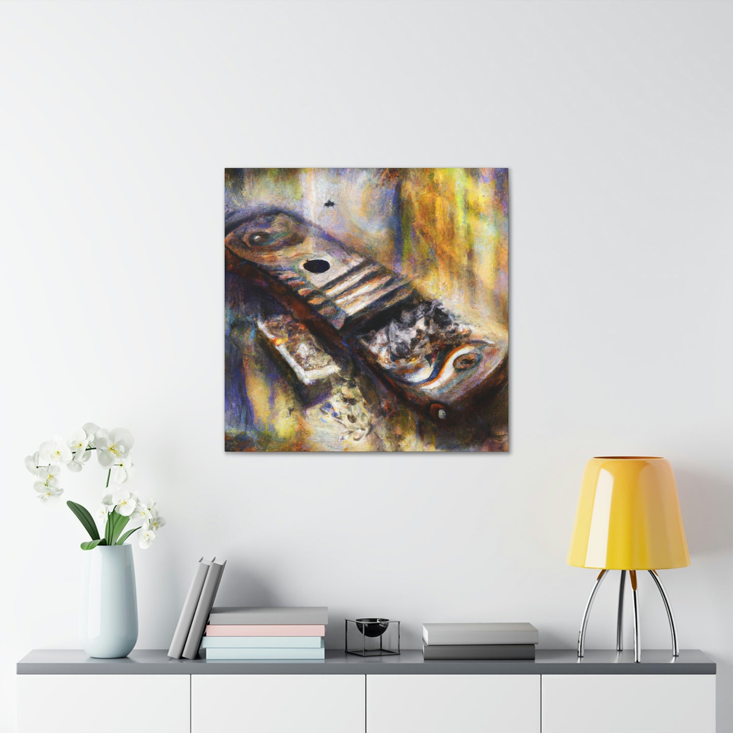 "Harmonica Melody Magic" - Canvas