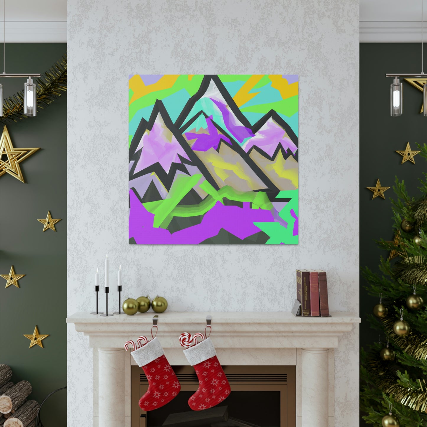 "Mountain Majesty Splendor" - Canvas