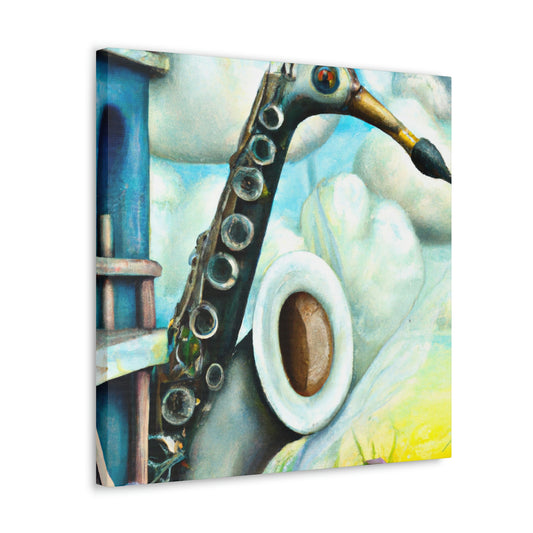 "Clarinet Fantasia Surreal" - Canvas