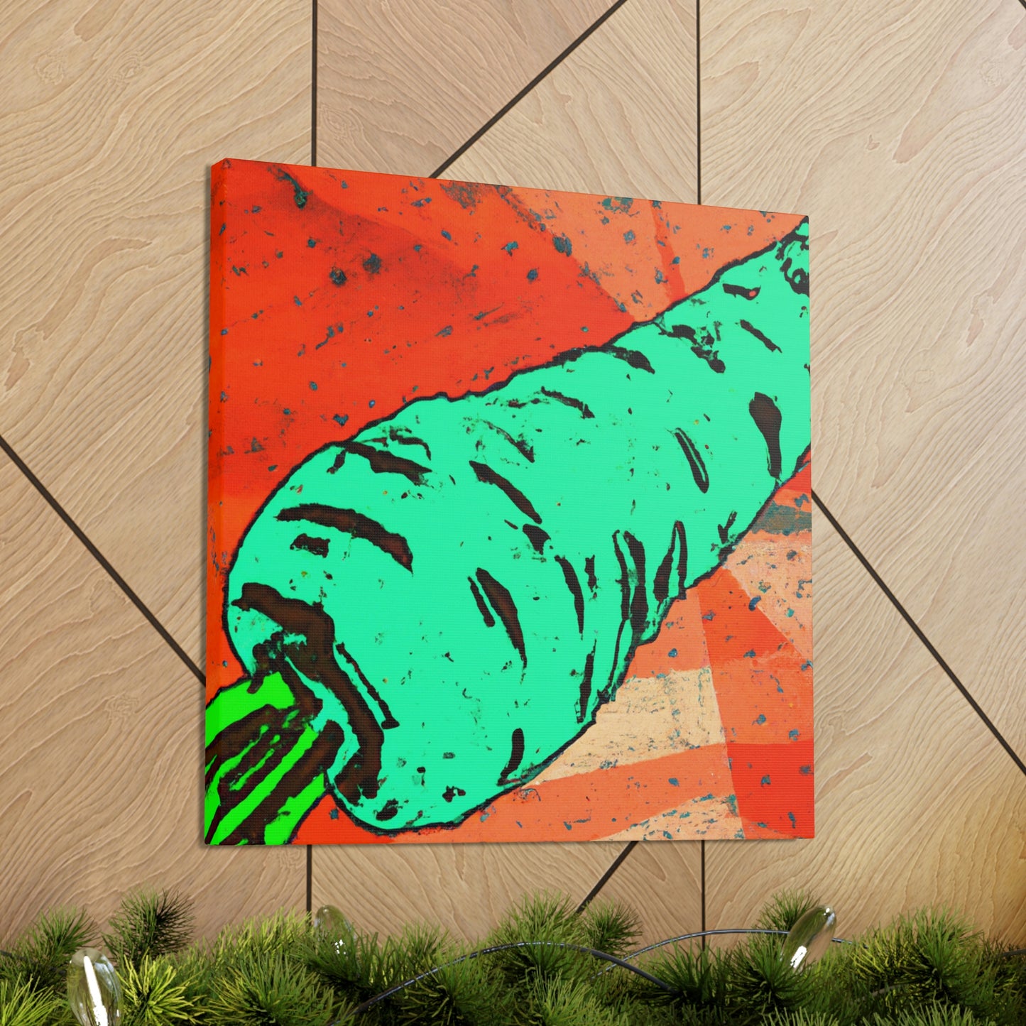 Carrot Pop Brilliance - Canvas