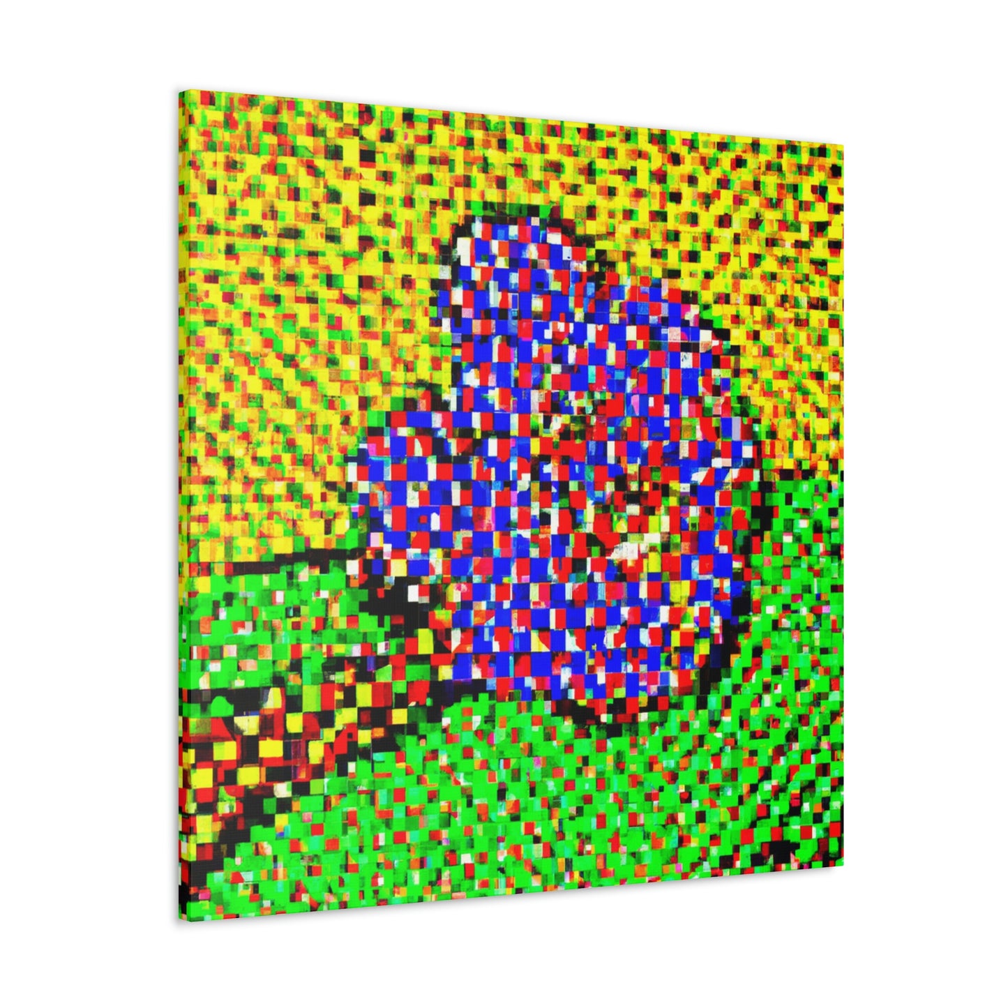 Pop Art Pointillism. - Canvas