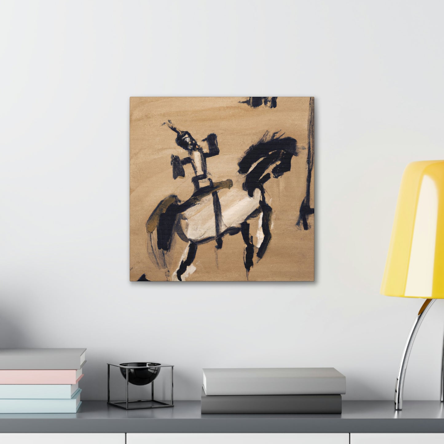 Brave Cavalry Charge - Canvas