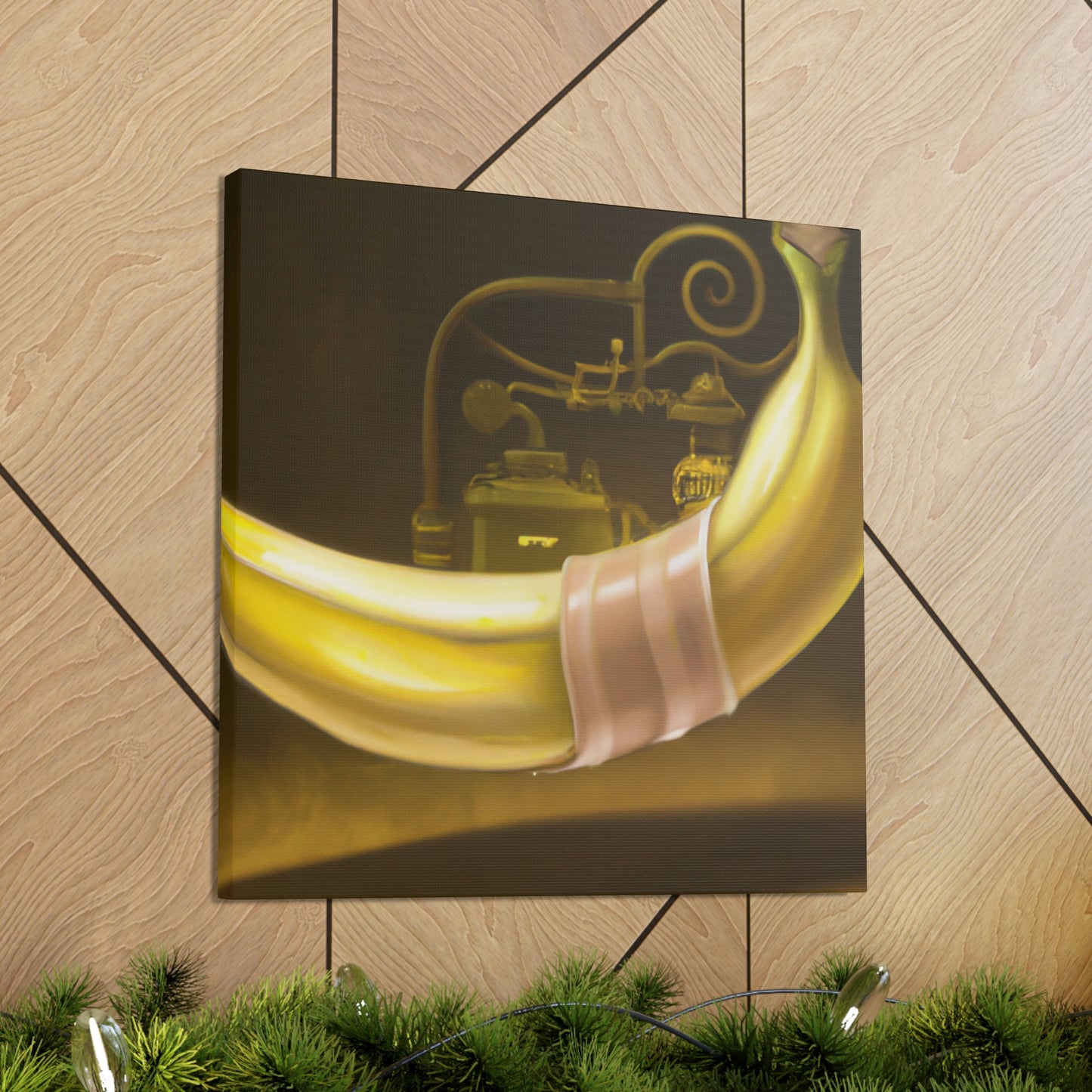 Banana in Steampunkland - Canvas