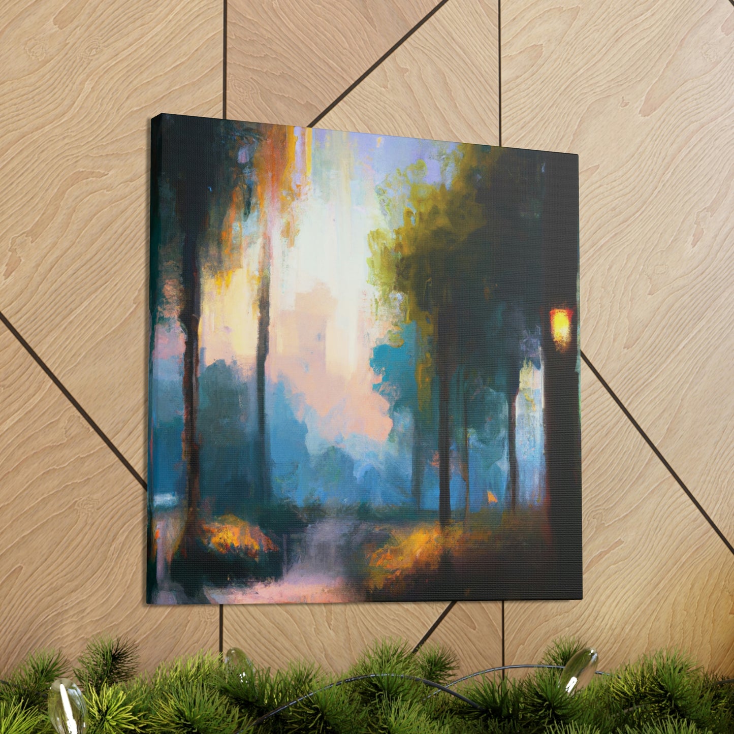 Dreamy Dusk Reflection - Canvas