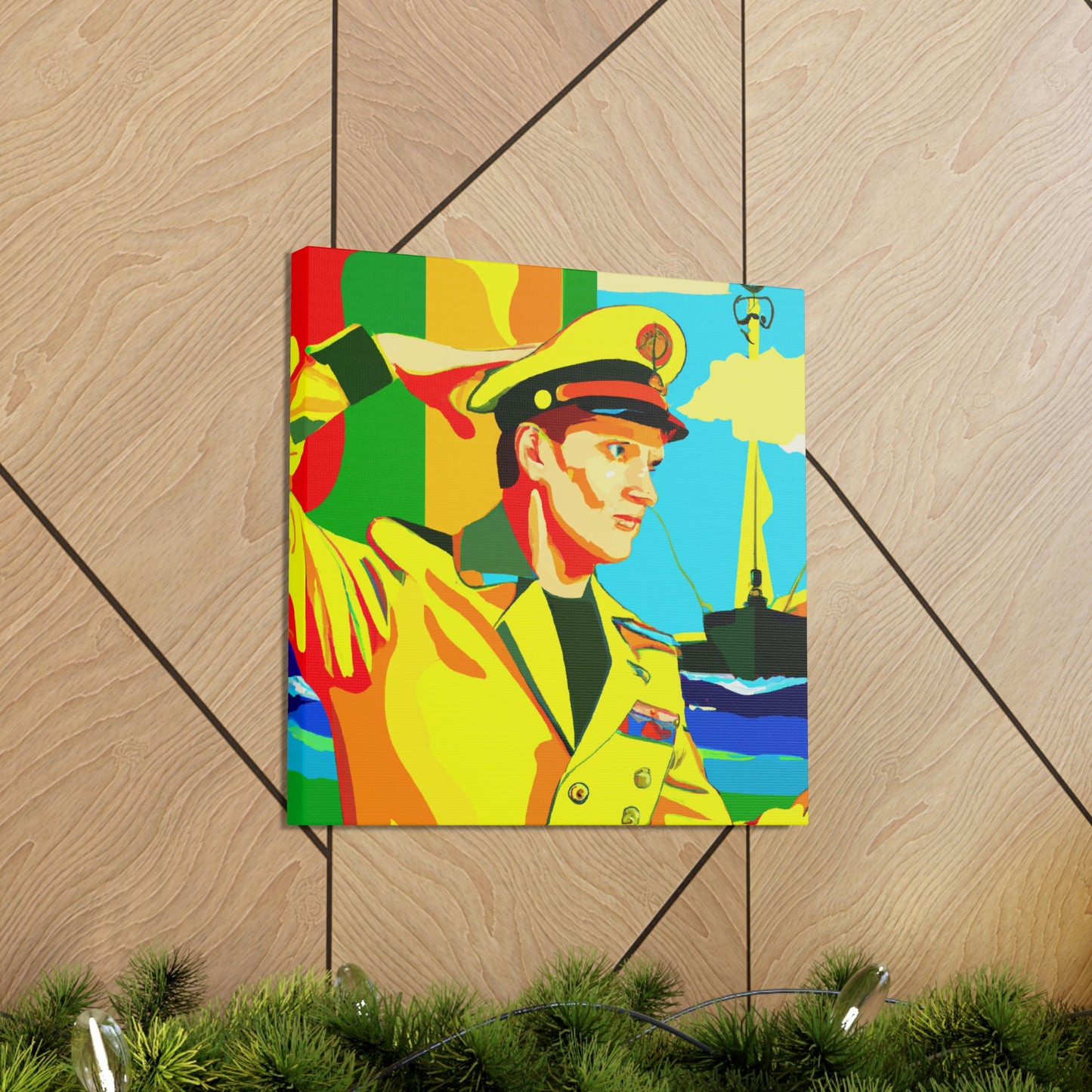 Marines in Pop Art - Canvas