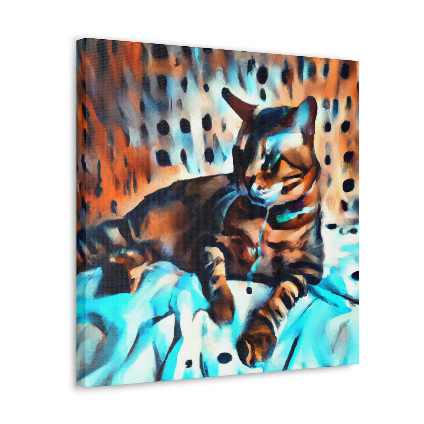 "Bengal in Abstraction" - Canvas