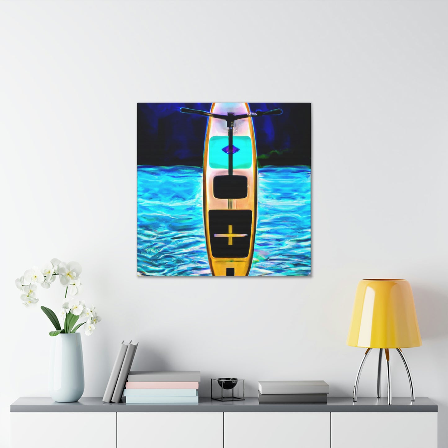 "Paddling Through Eternity" - Canvas