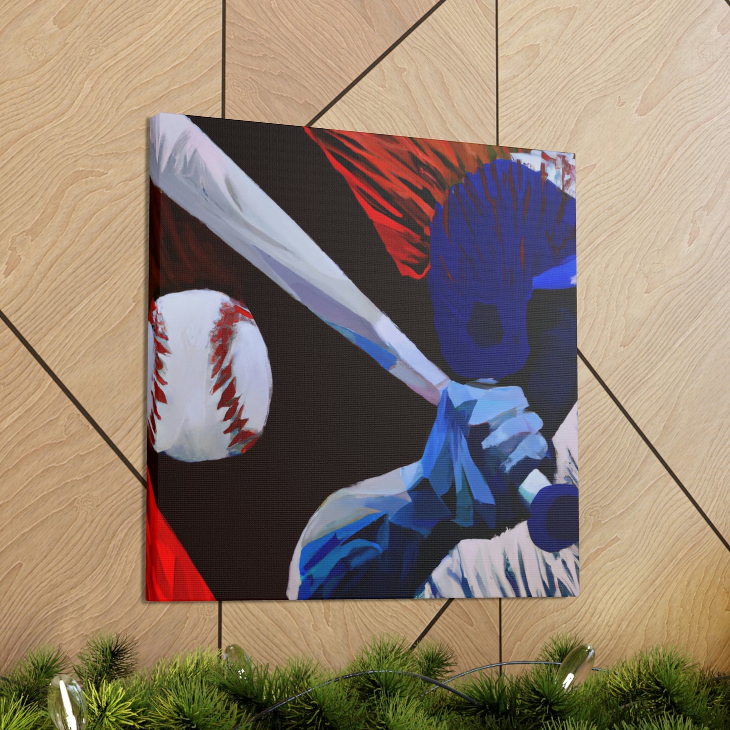 Baseball As Artwork - Canvas