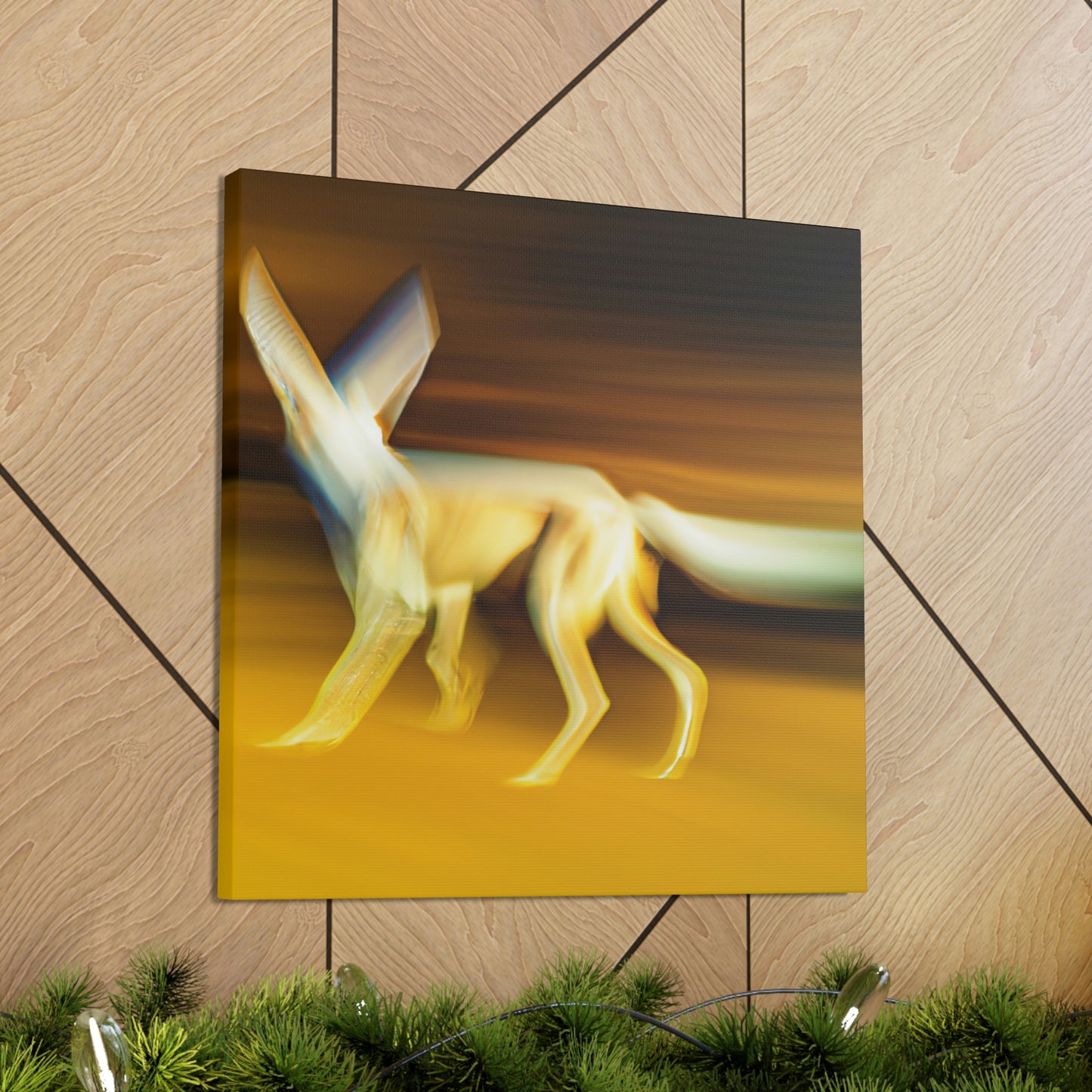 Fennec Fox Luxurious Glamour - Canvas