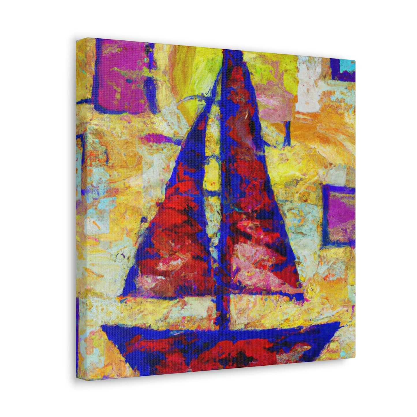 Sailboat on the Horizon - Canvas