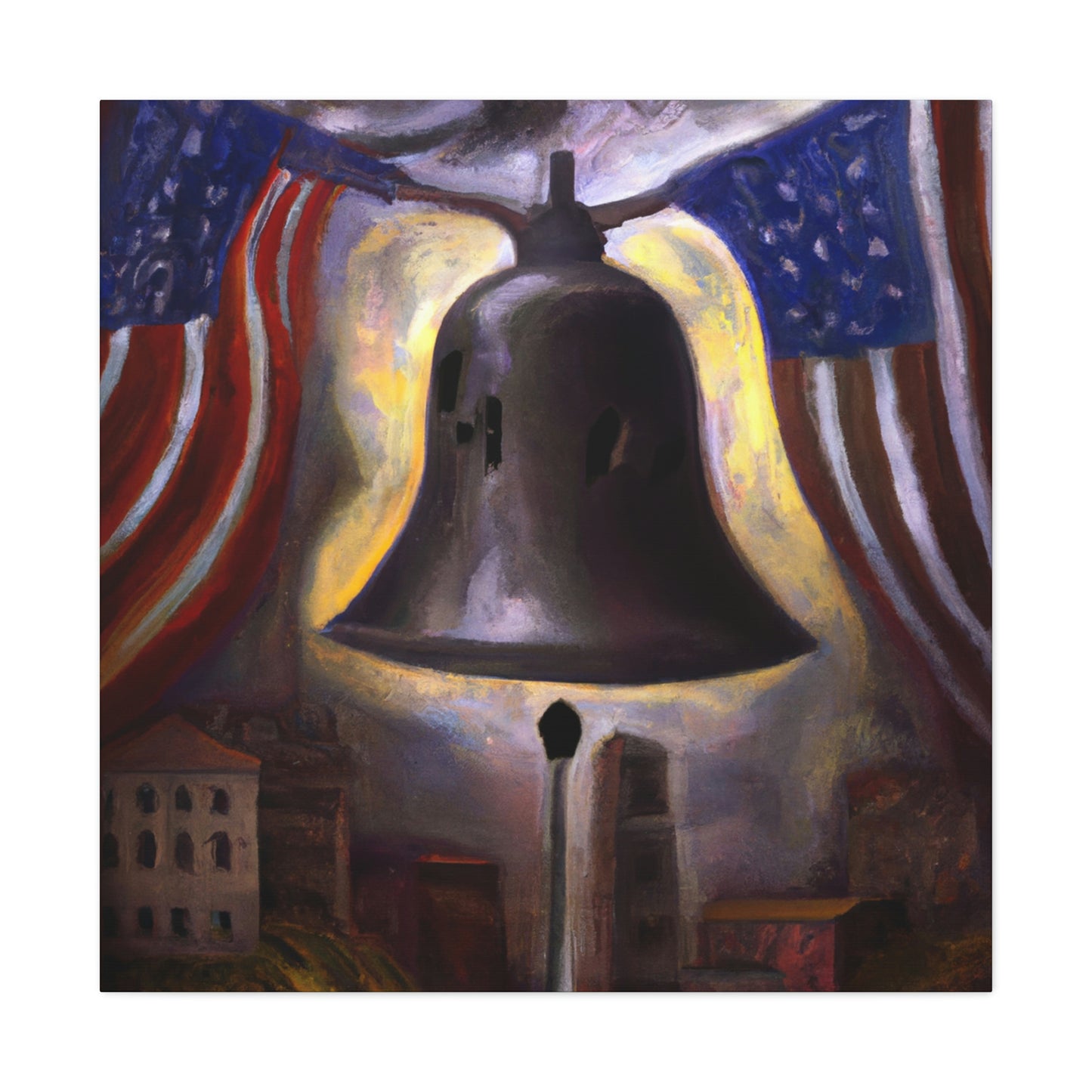 The Liberty Bell Awakens - Canvas