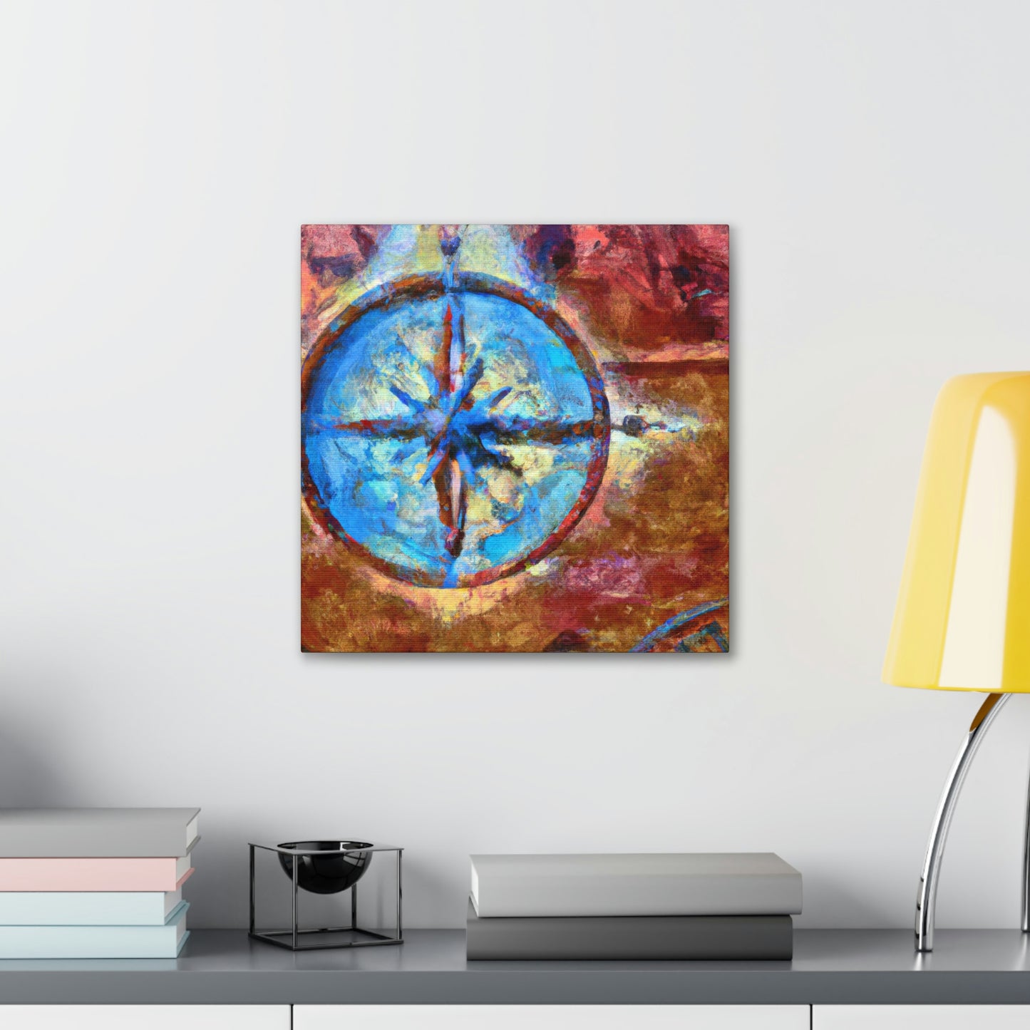 "Compass of Direction" - Canvas