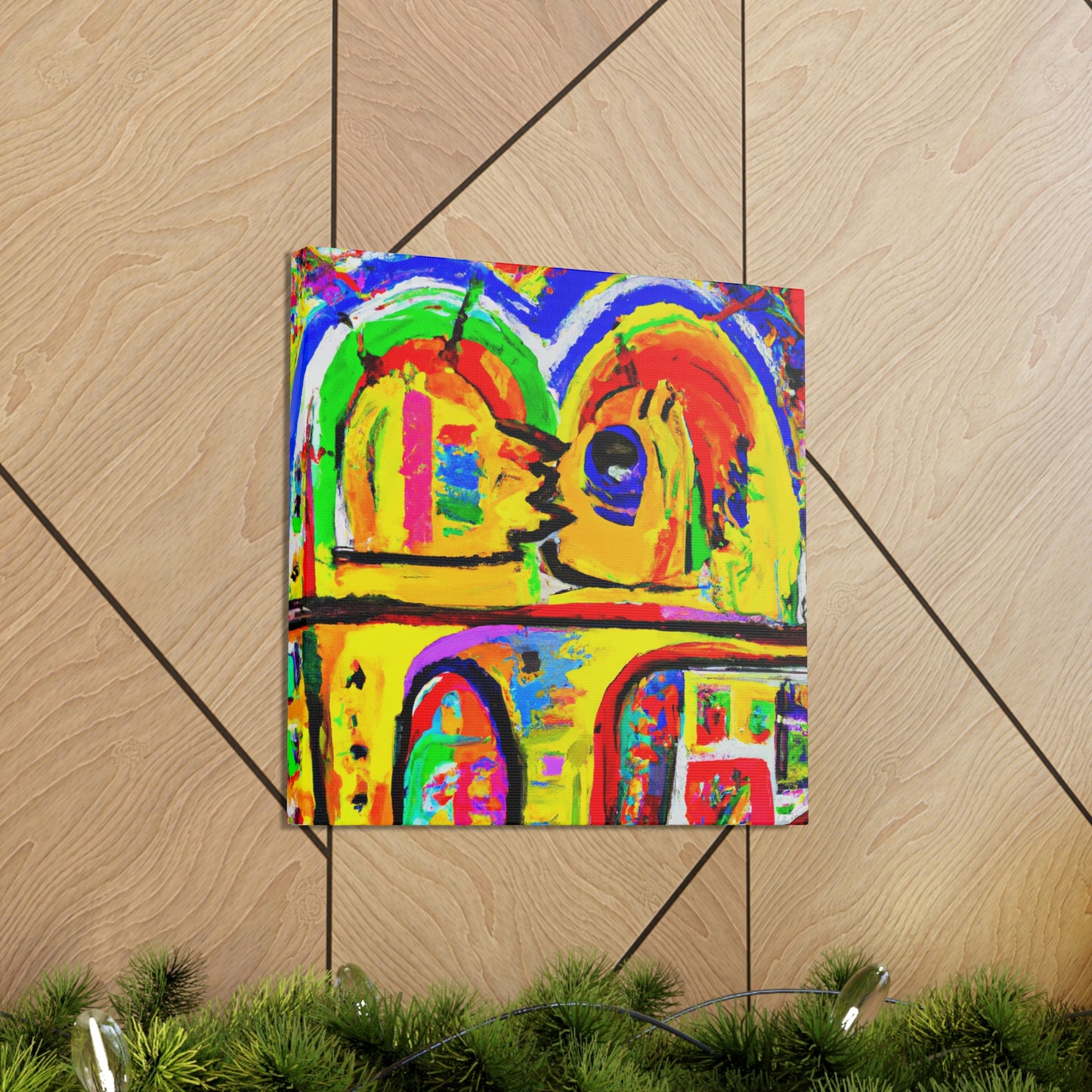 Love's Rainbow Bridge - Canvas