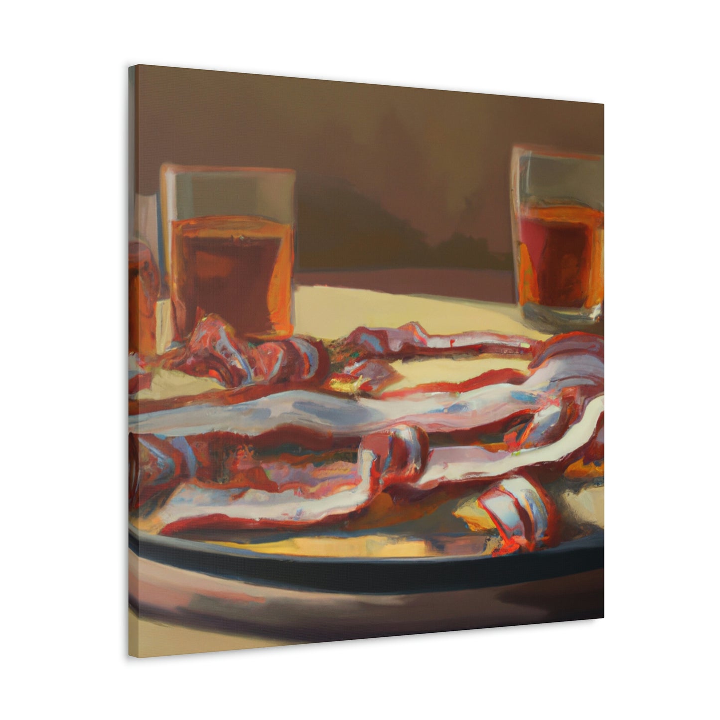 "Bacon in Hyperrealism" - Canvas