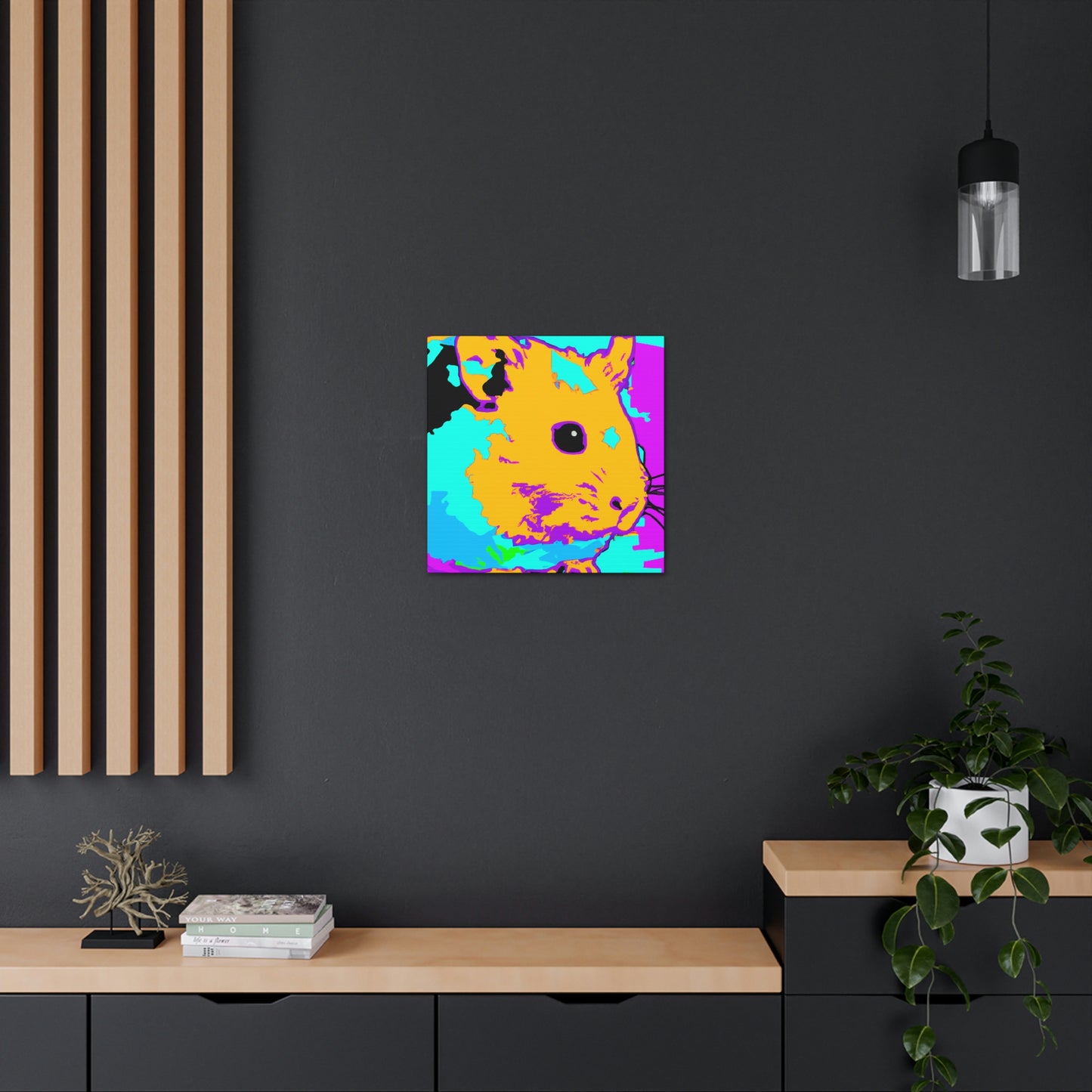 Hamsters in Minimalism - Canvas