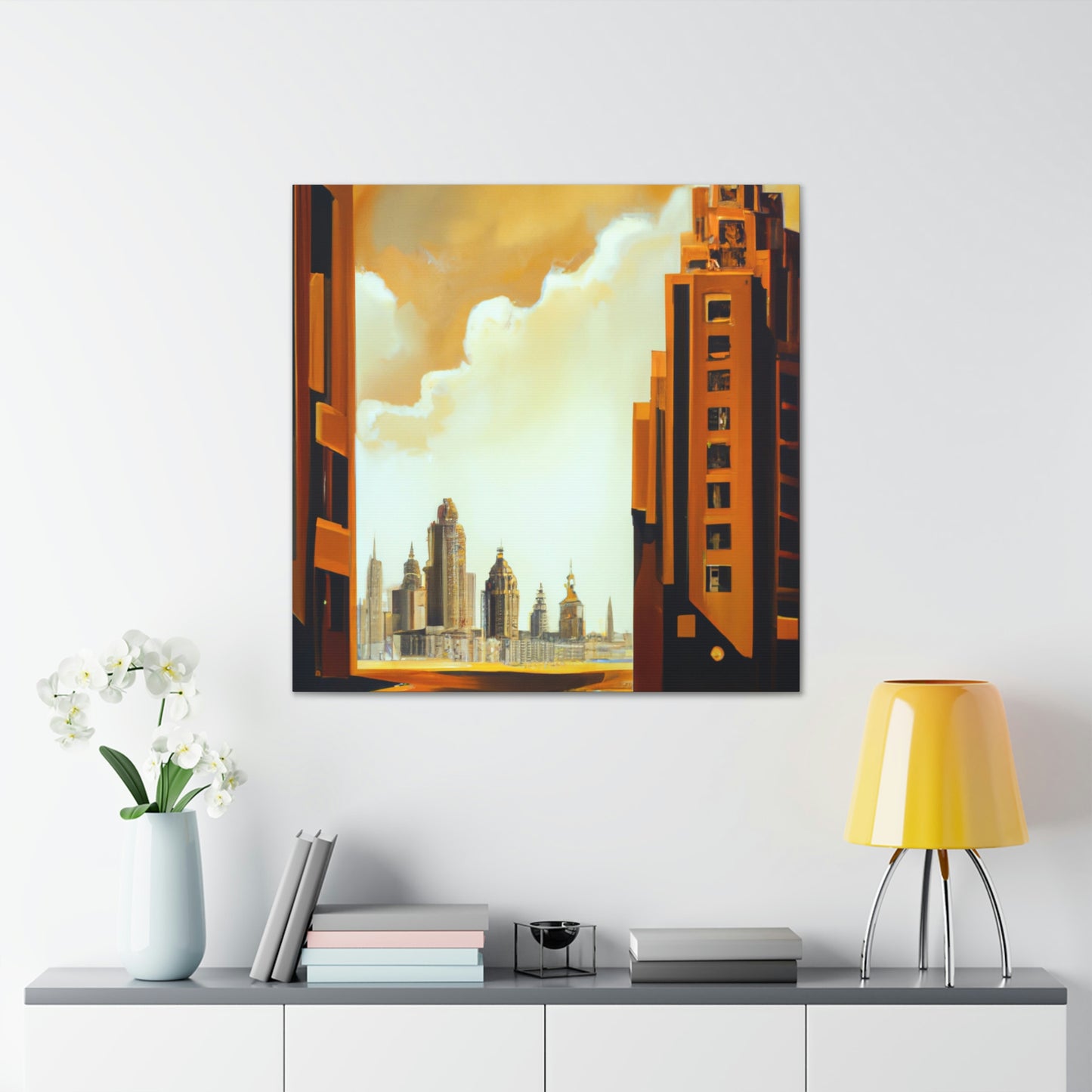 "Art Deco Masterpiece" - Canvas