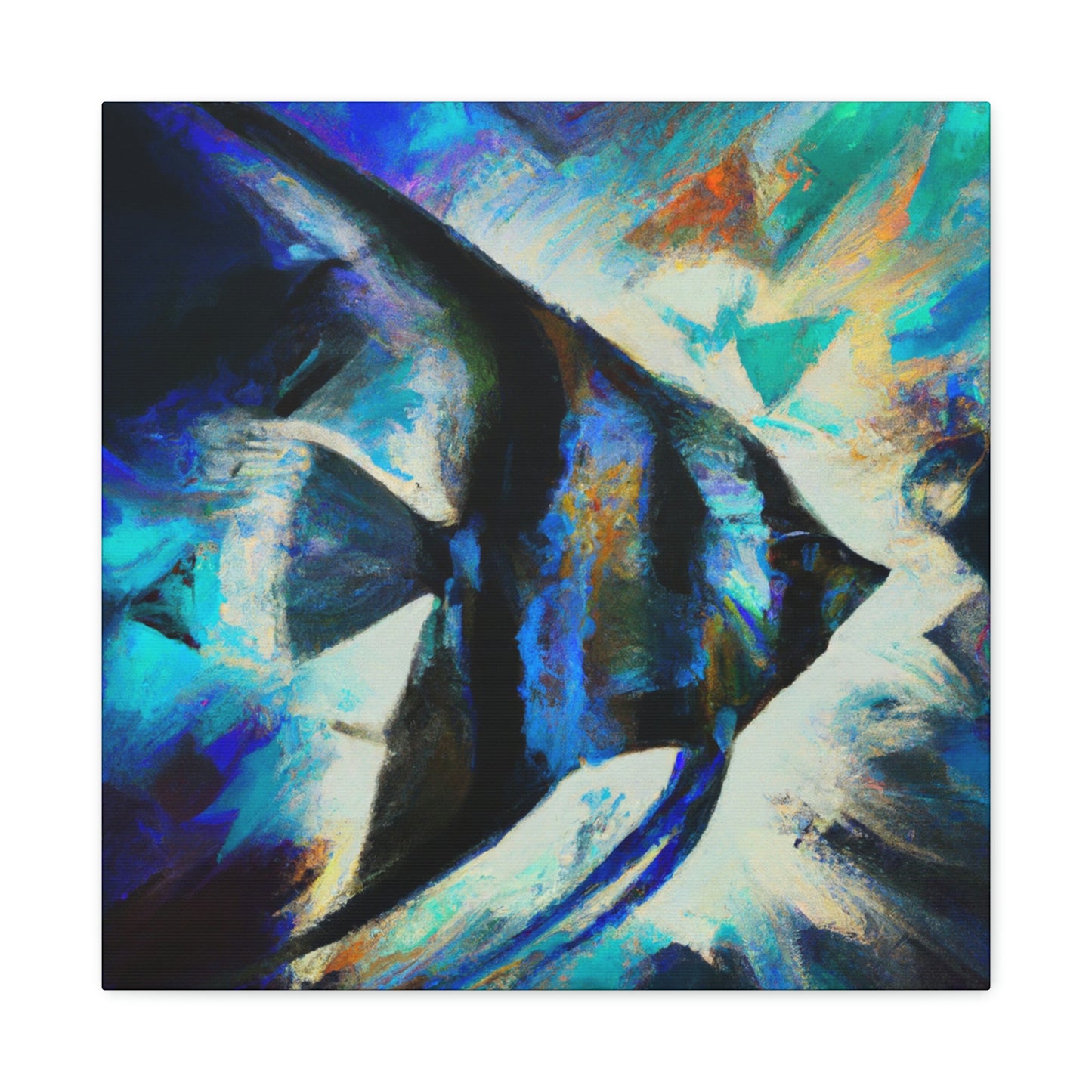 Angelic Fishes Dreaming - Canvas