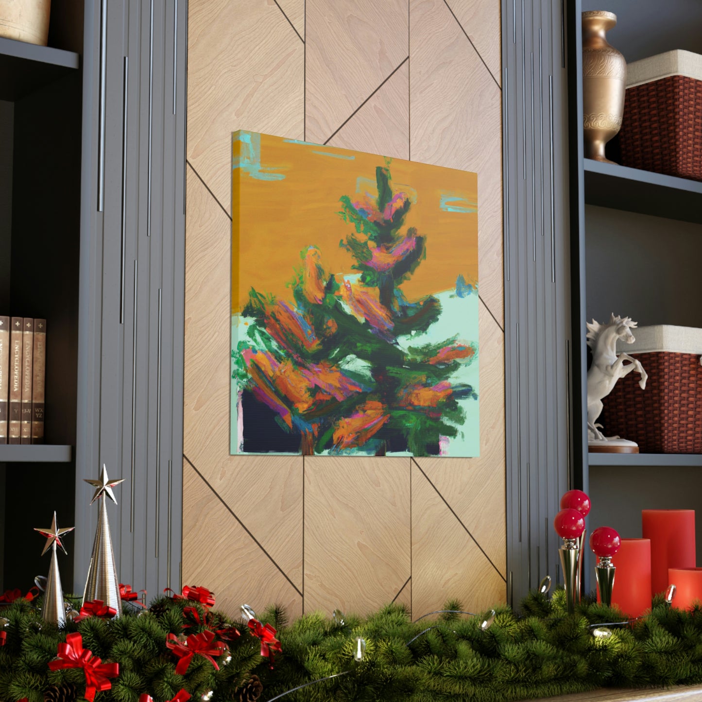 "Fir Tree Expressionism" - Canvas