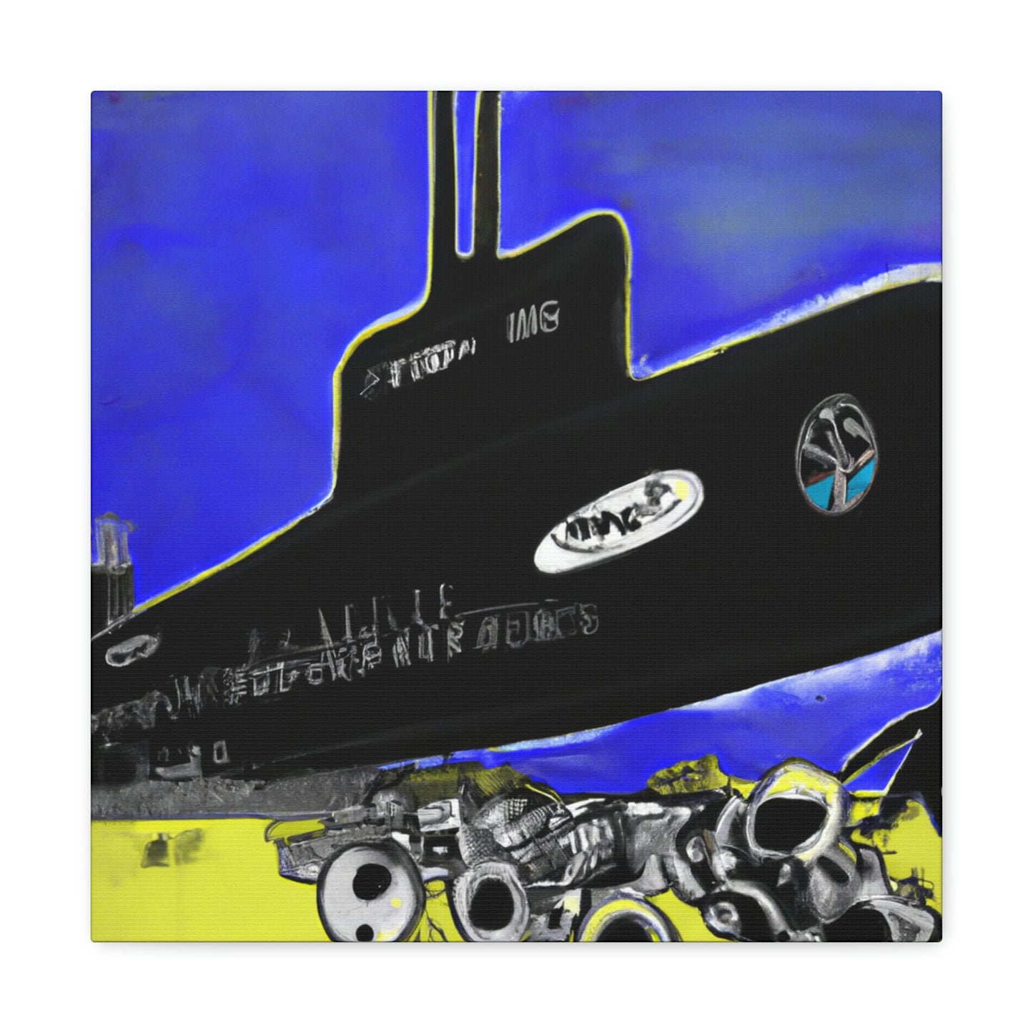 Submarine Underwater Dream - Canvas